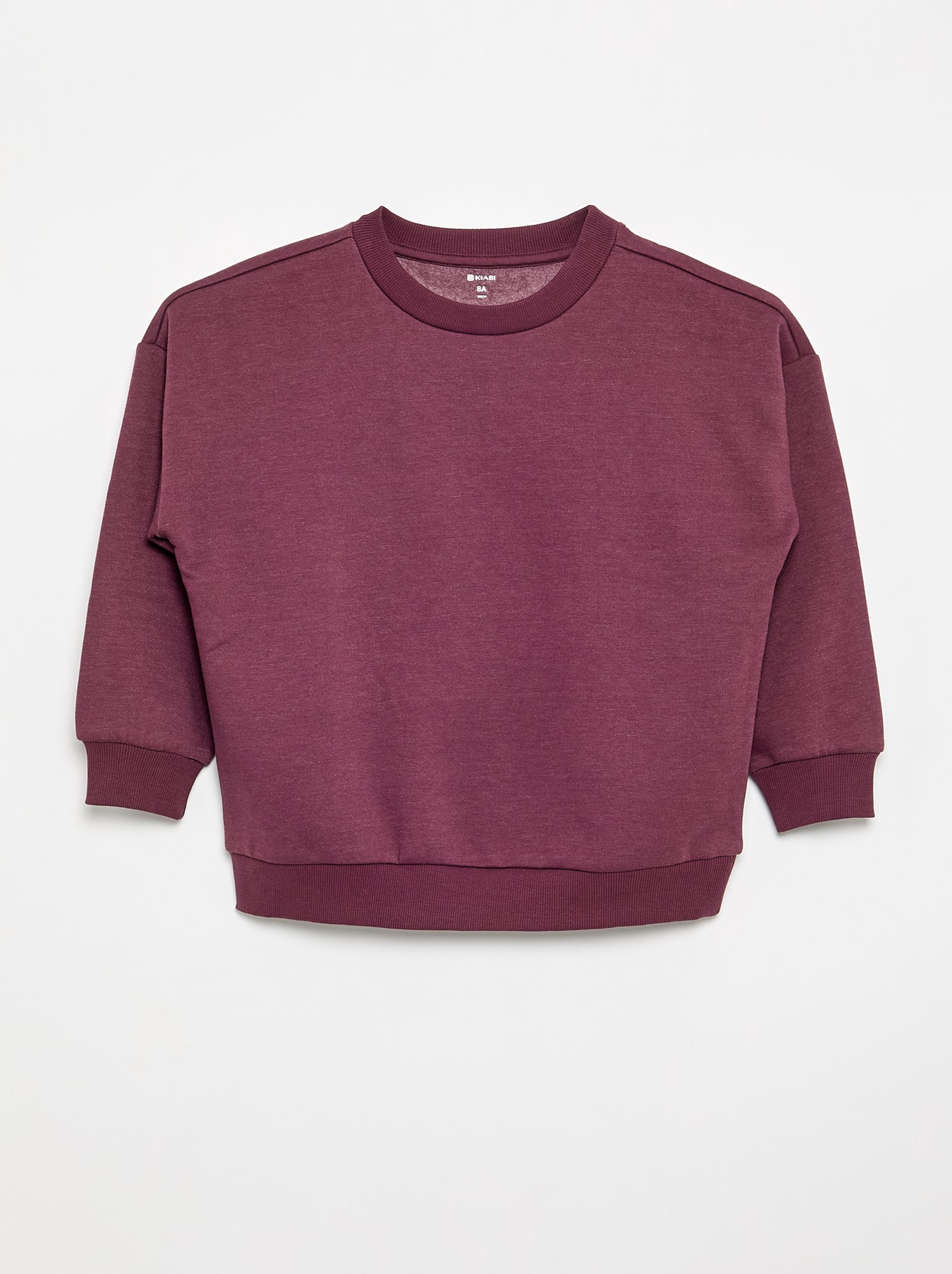 Lot de 2 sweats unis - Rose