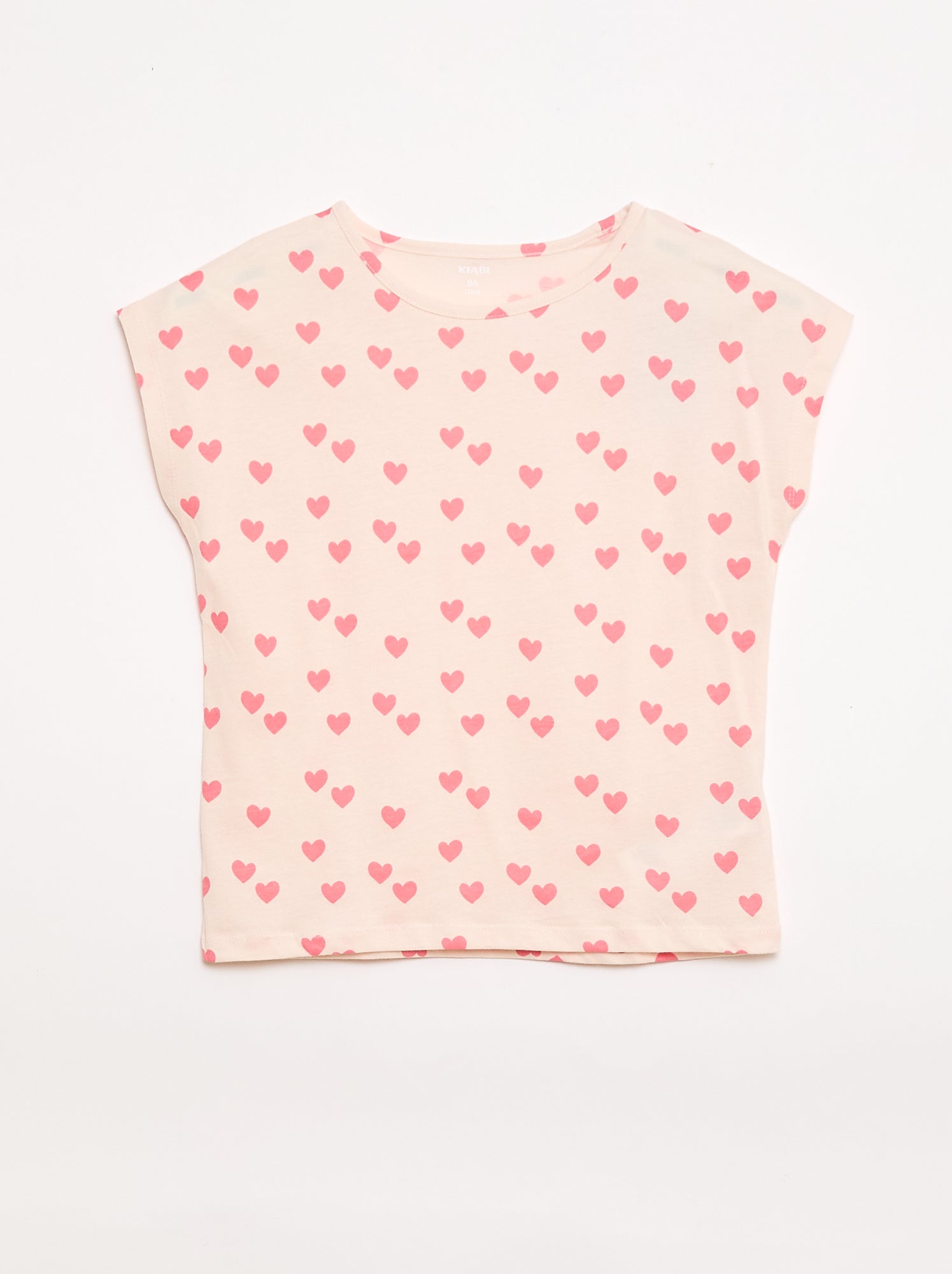 Lot de 2 t-shirts à manches courtes - 2 pièces - Rose