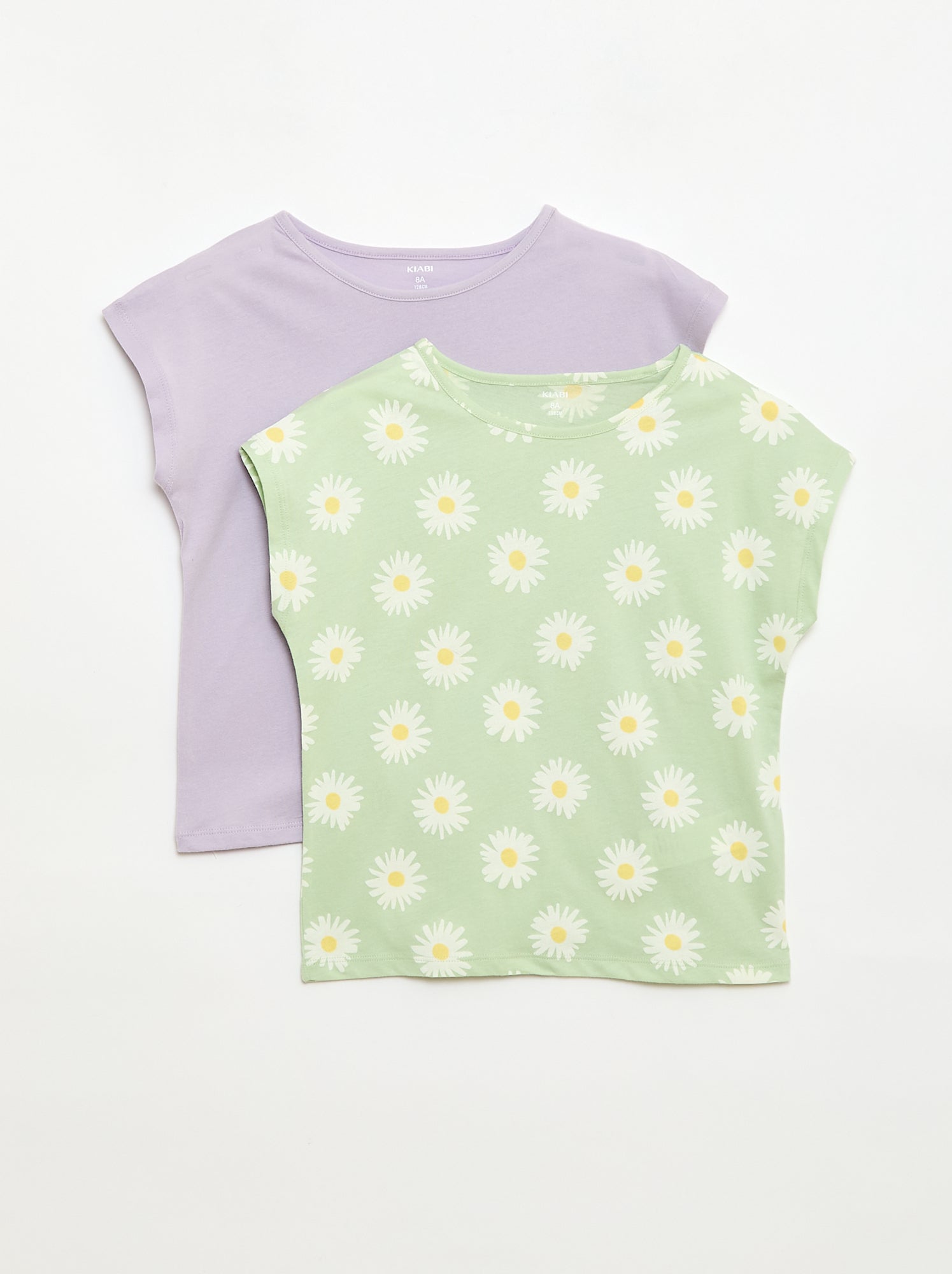 Lot de 2 t-shirts à manches courtes - 2 pièces - Vert