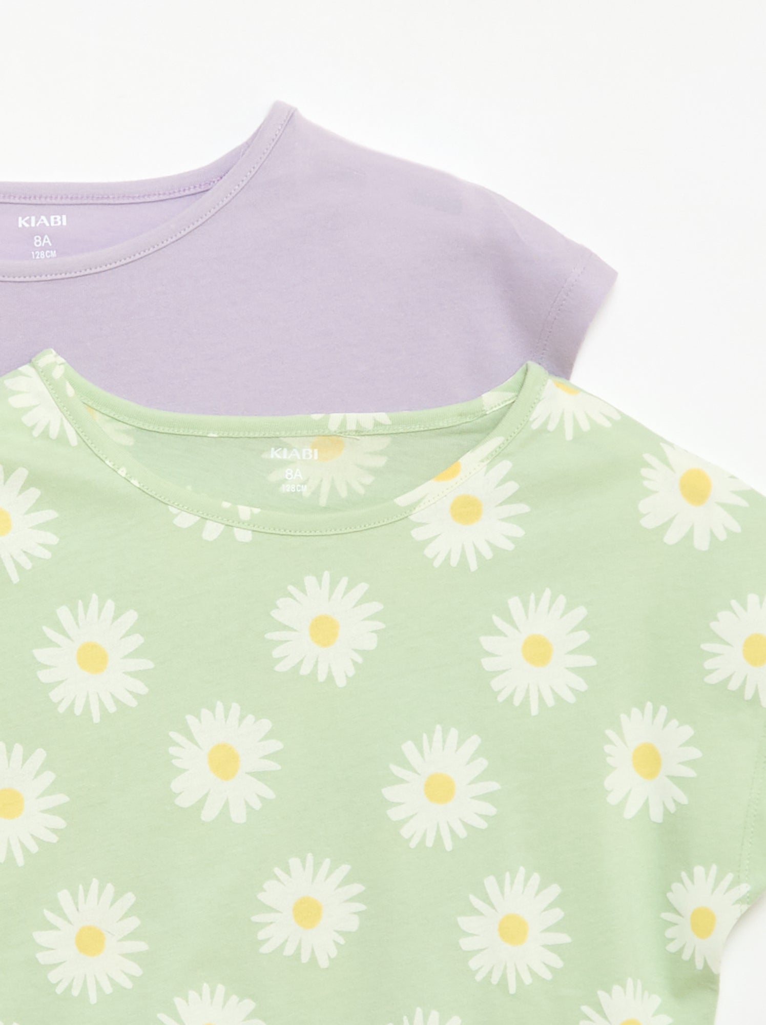 Lot de 2 t-shirts à manches courtes - 2 pièces - Vert