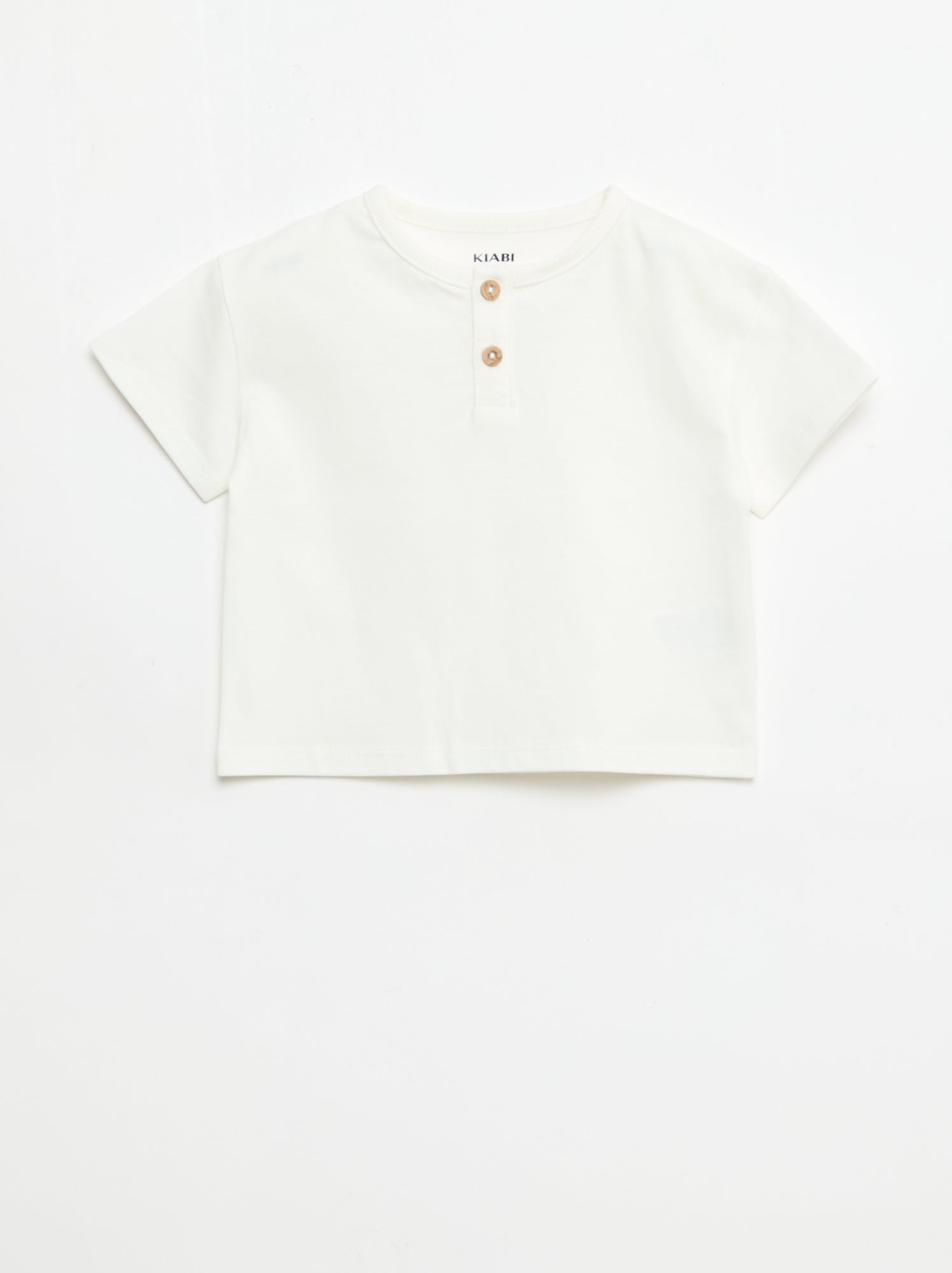 Lot de 2 T-shirts à manches courtes - Blanc