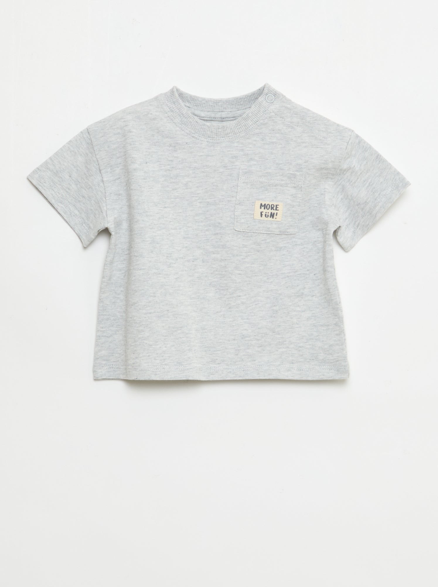 Lot de 2 T-shirts à manches courtes - Blanc