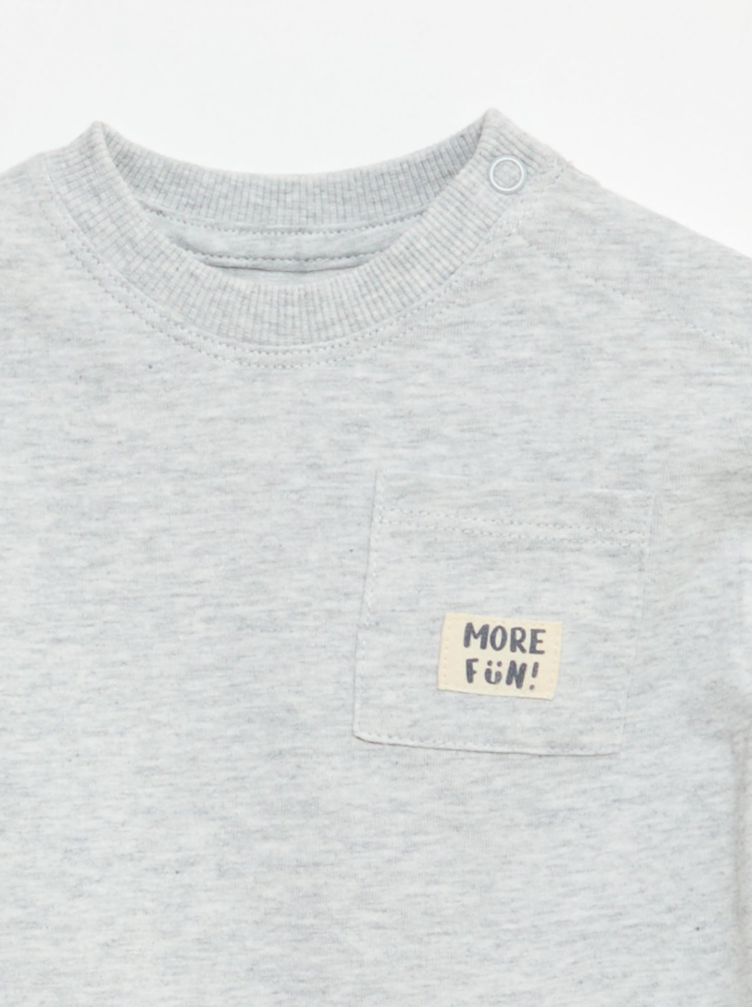 Lot de 2 T-shirts à manches courtes - Blanc