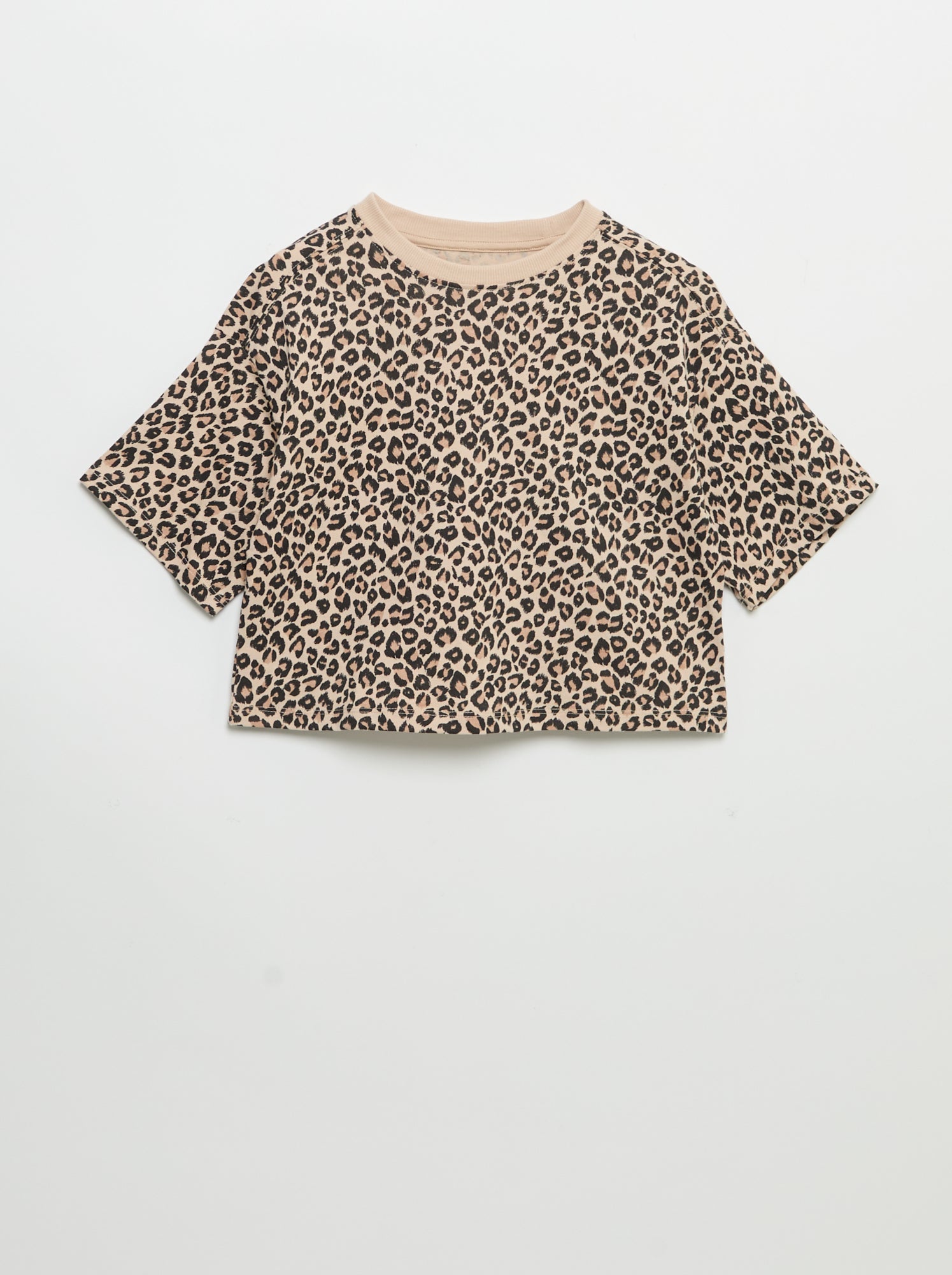 Lot de 2 t-shirts à manches courtes - Marron