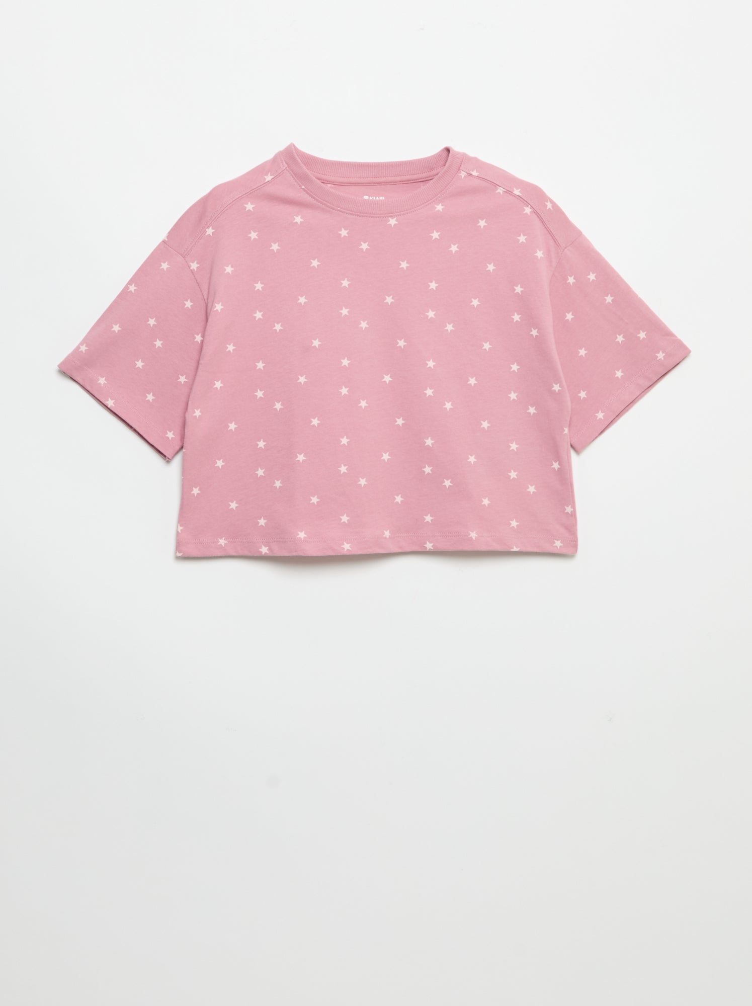 Lot de 2 t-shirts à manches courtes - Violet