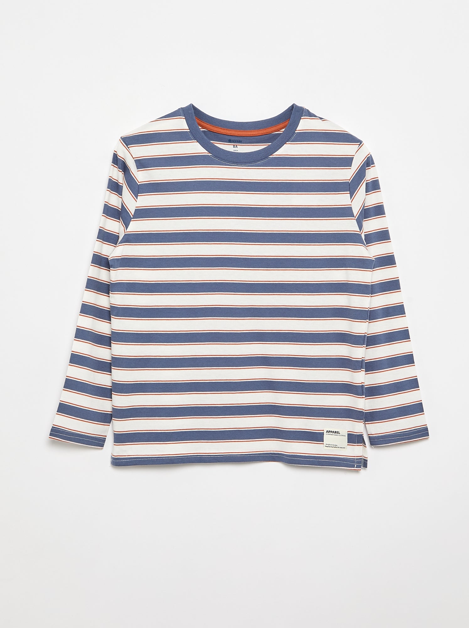 Lot de 2 T-shirts à manches longues - Bleu (GDP43_3)