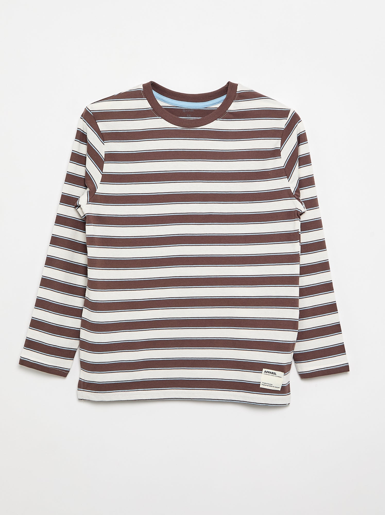 Lot de 2 T-shirts à manches longues - Marron