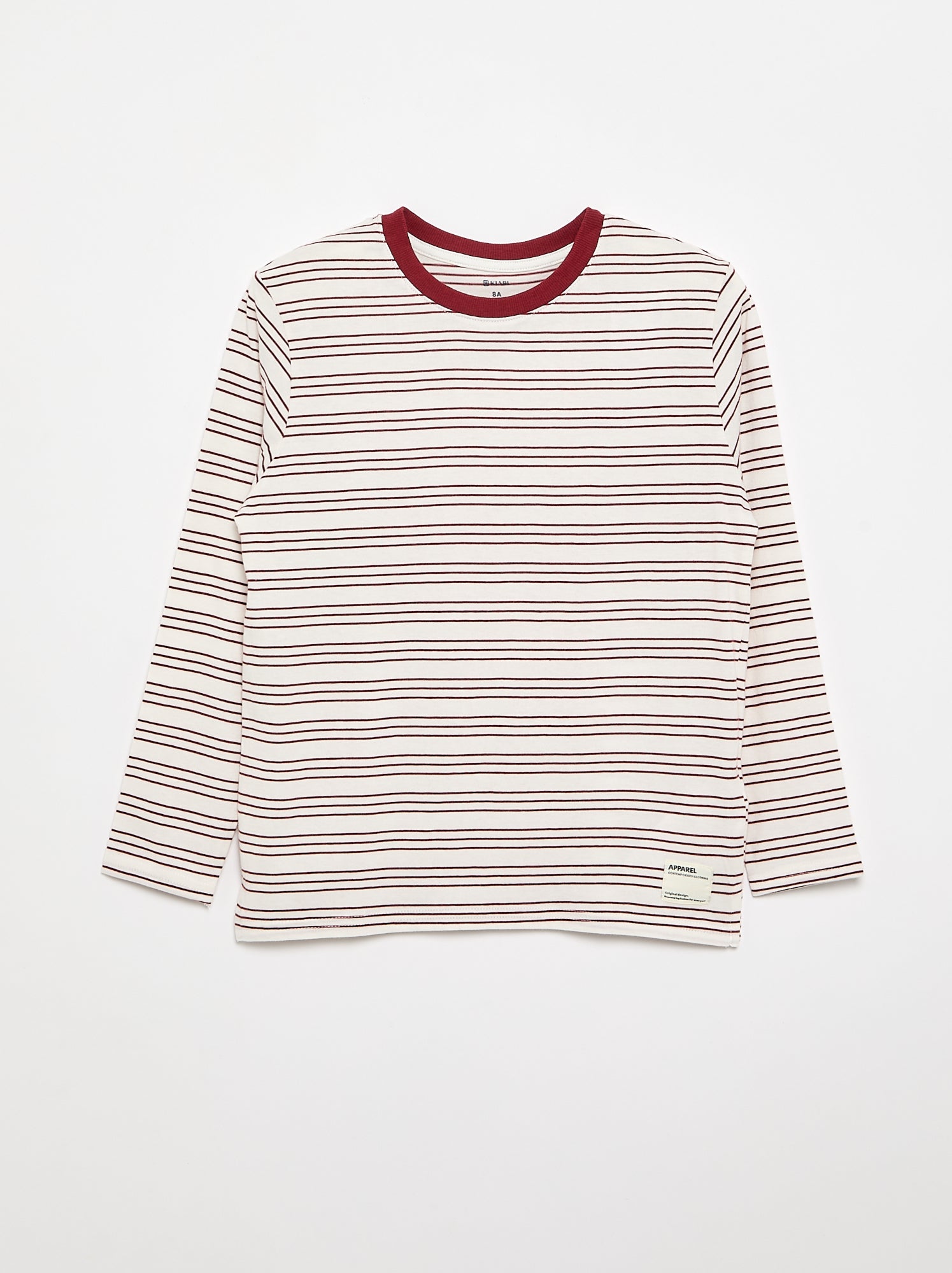 Lot de 2 T-shirts à manches longues - Rouge