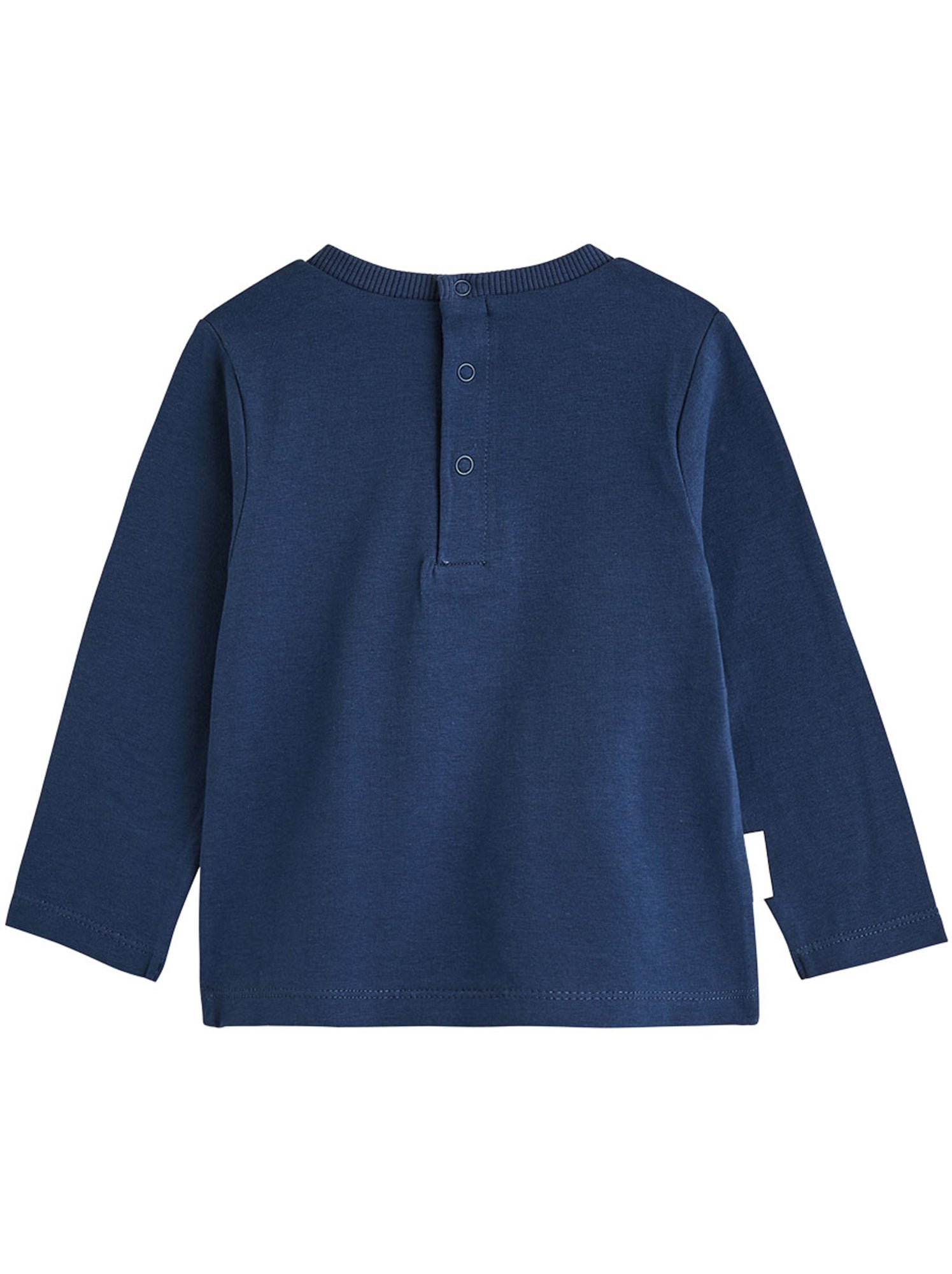 Lot de 2 t-shirts bébé manches longues mathéo - Bleu