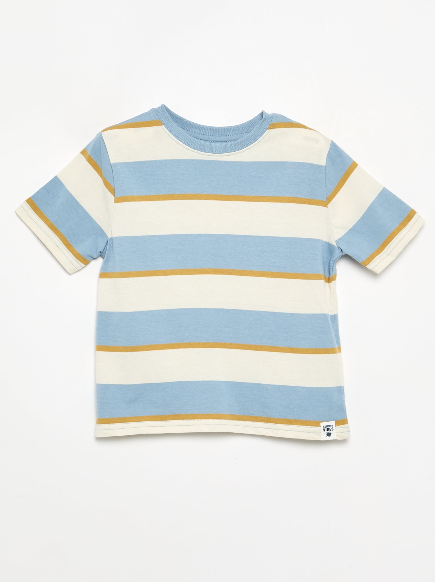 Lot de 2 T-shirts - Beige (FLE88_11)