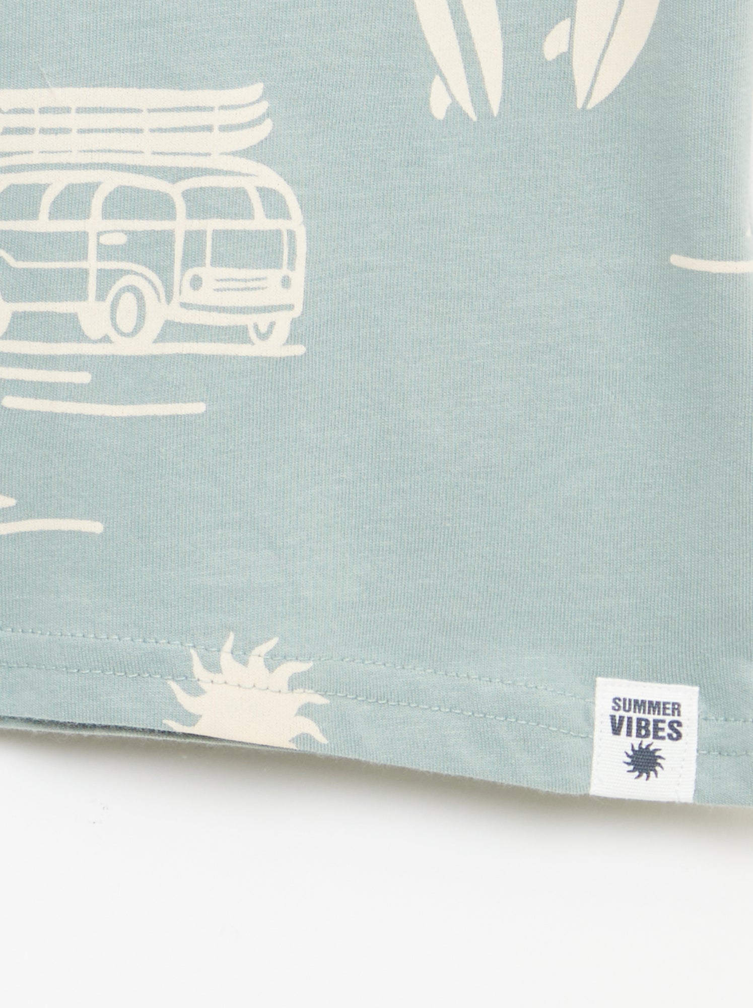 Lot de 2 T-shirts - Bleu (FLE88_3)