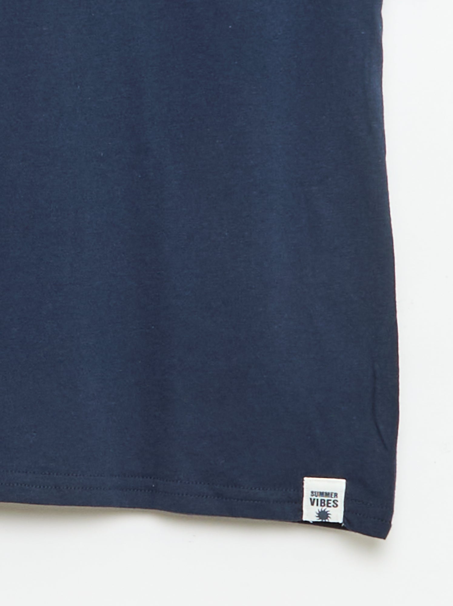Lot de 2 T-shirts - Bleu (FLE88_5)