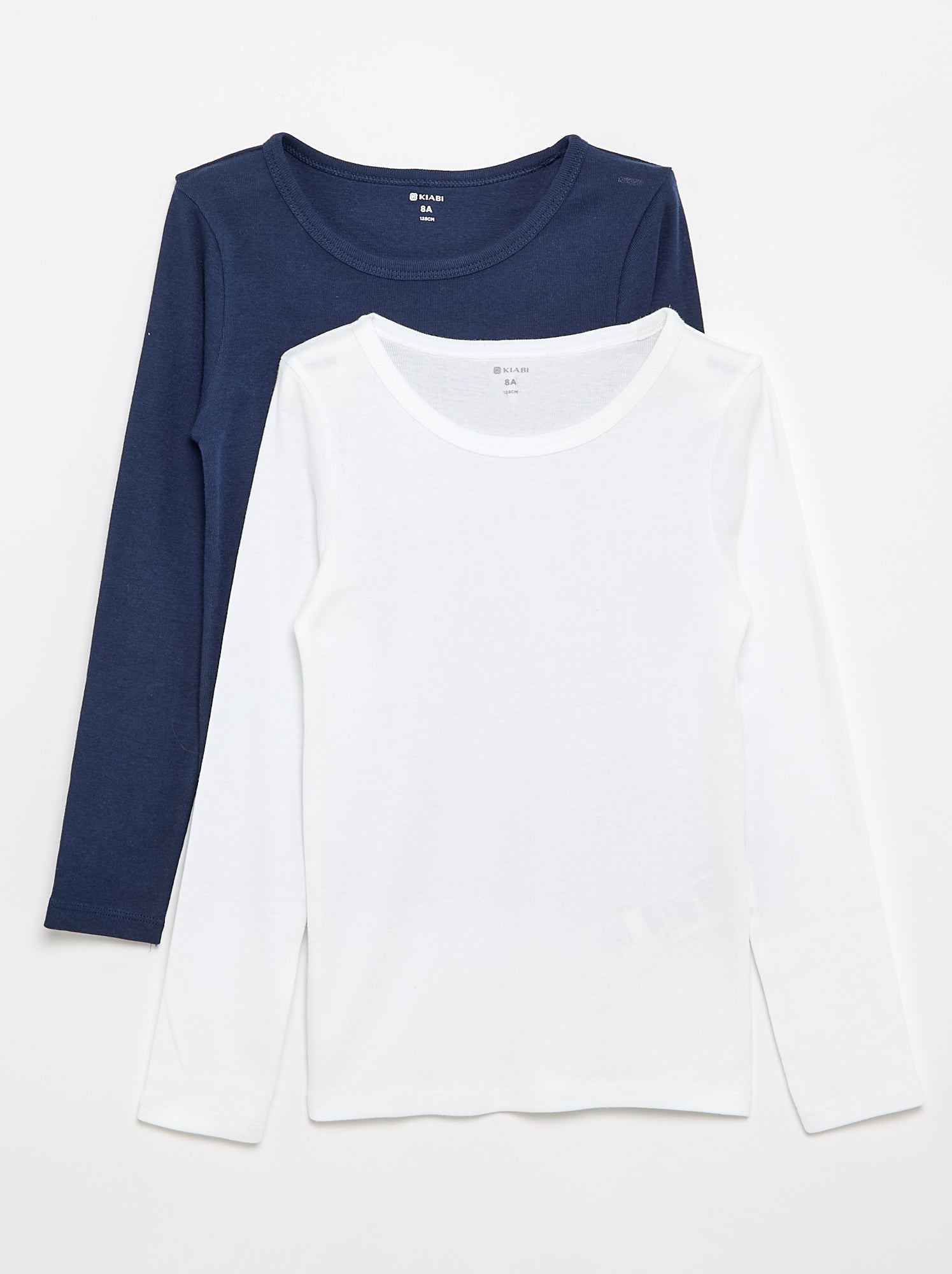 Lot de 2 t-shirts en jersey - Bleu