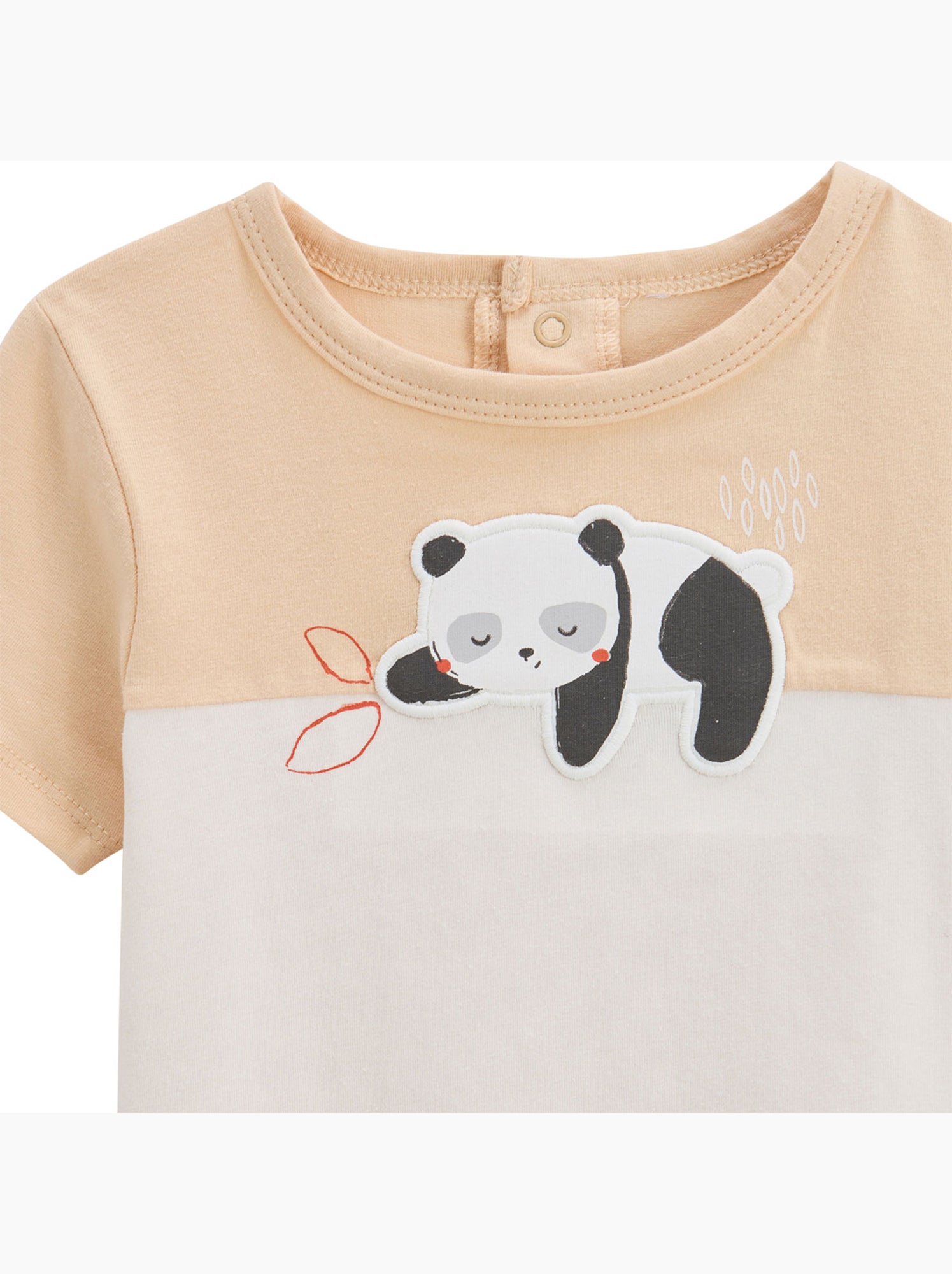 Lot de 2 t-shirts enfant bento - Vert
