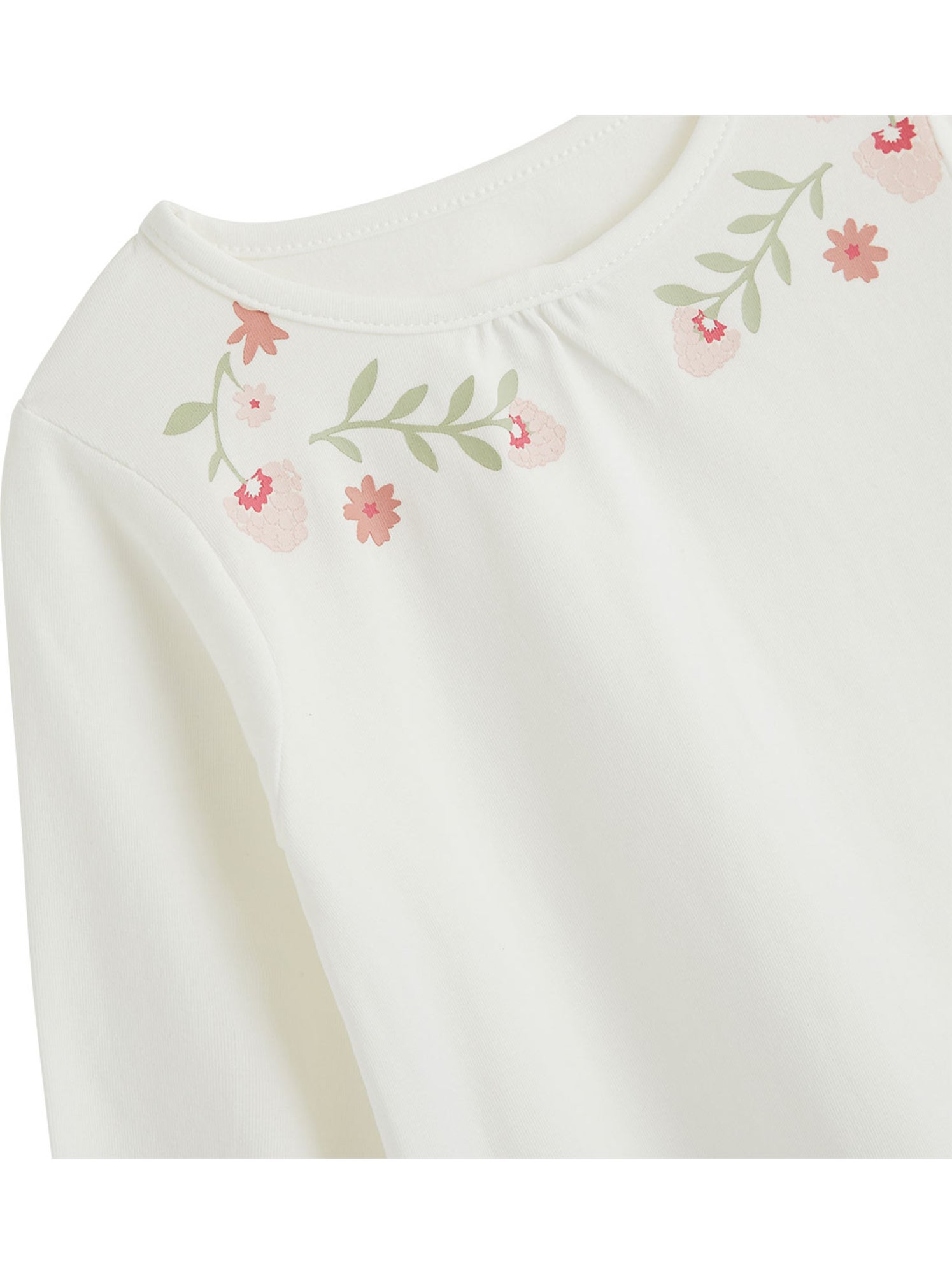 Lot de 2 t-shirts enfant manches longues harmony - Rose