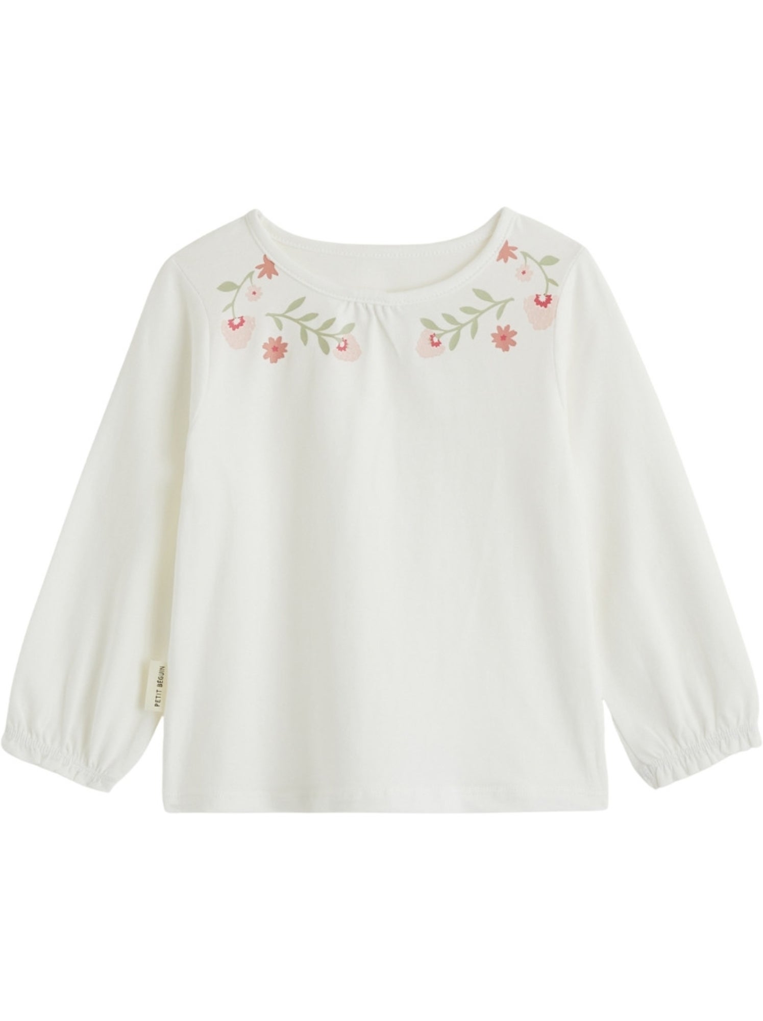 Lot de 2 t-shirts enfant manches longues harmony - Rose