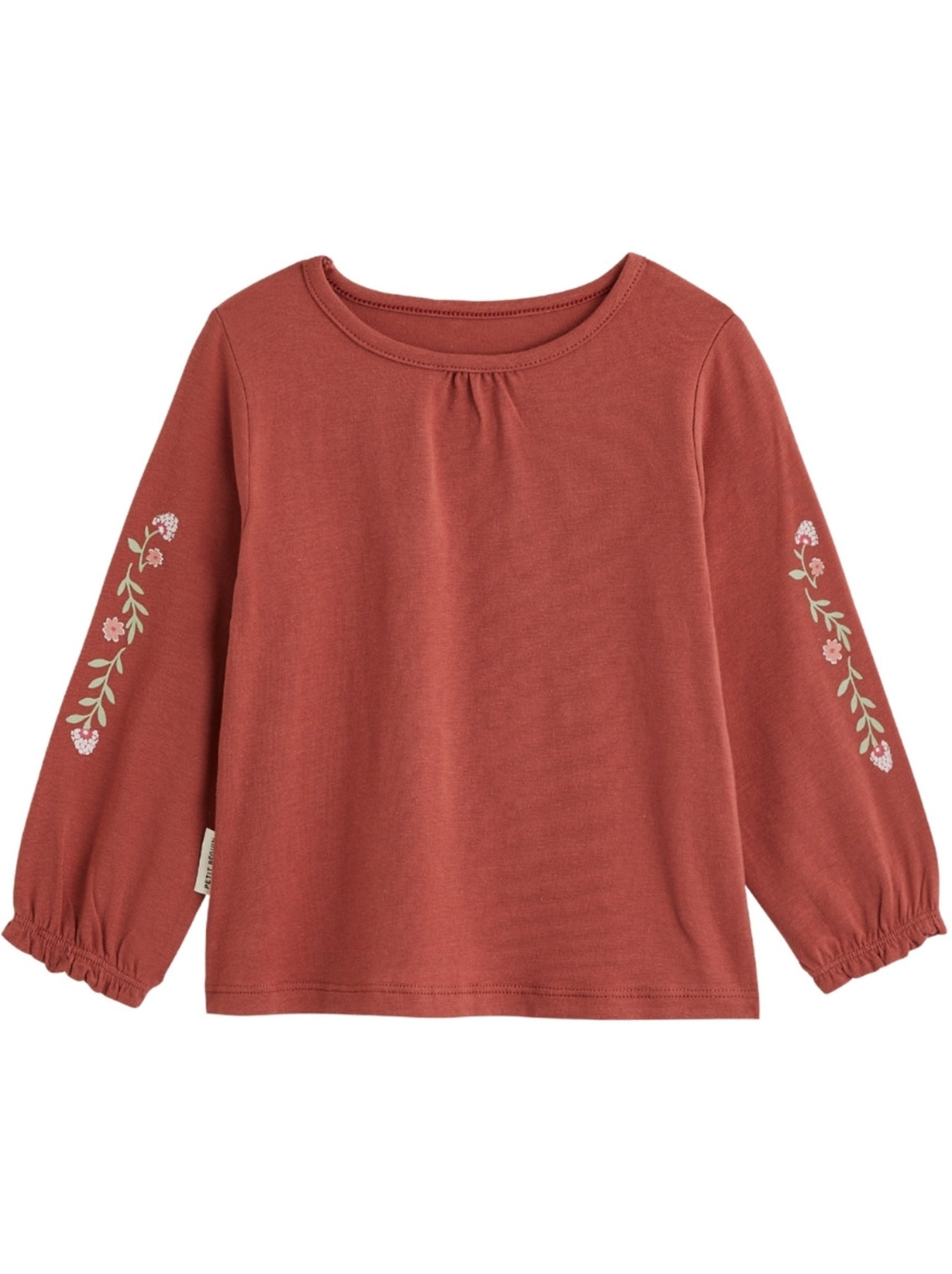 Lot de 2 t-shirts enfant manches longues harmony - Rose