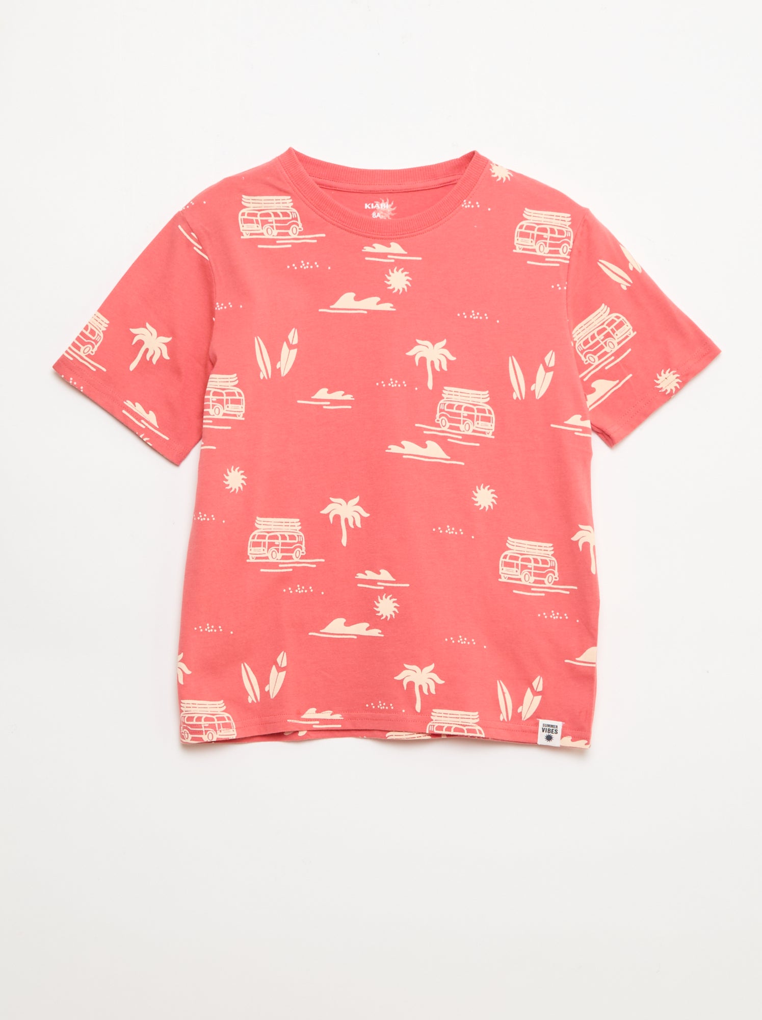 Lot de 2 T-shirts - Rouge