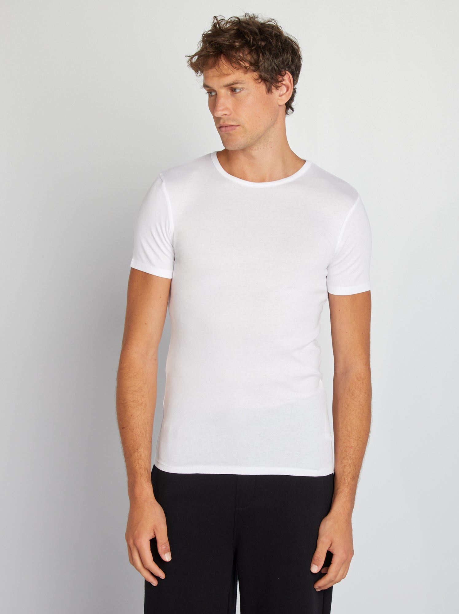 Lot de 2 tee-shirt basiques - Blanc