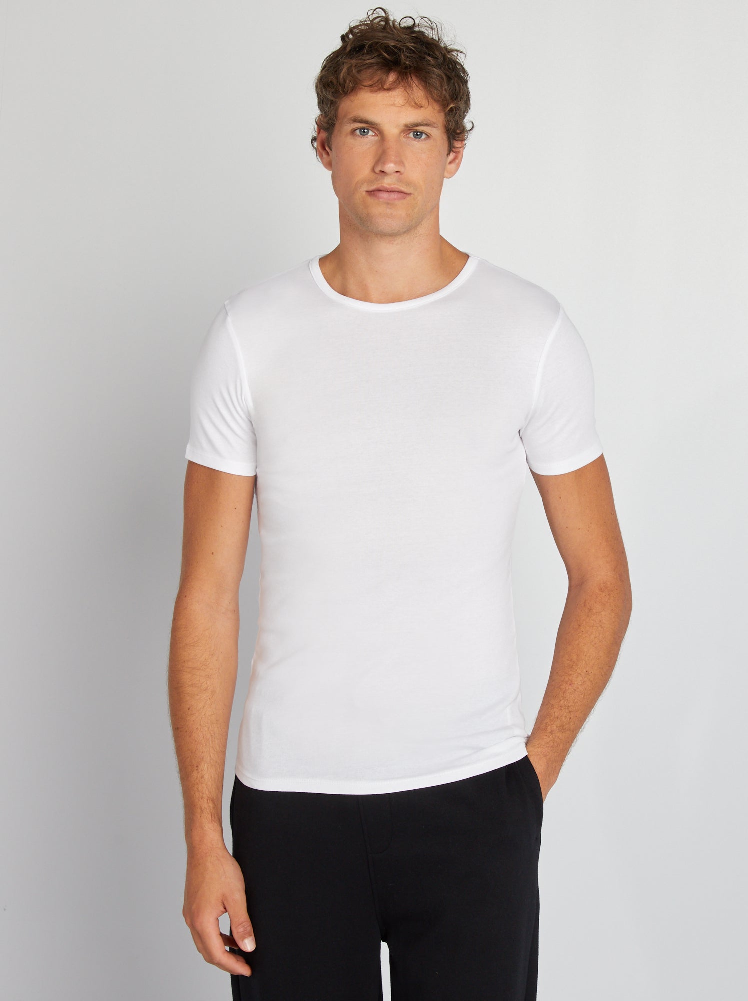 Lot de 2 tee-shirt basiques - Blanc