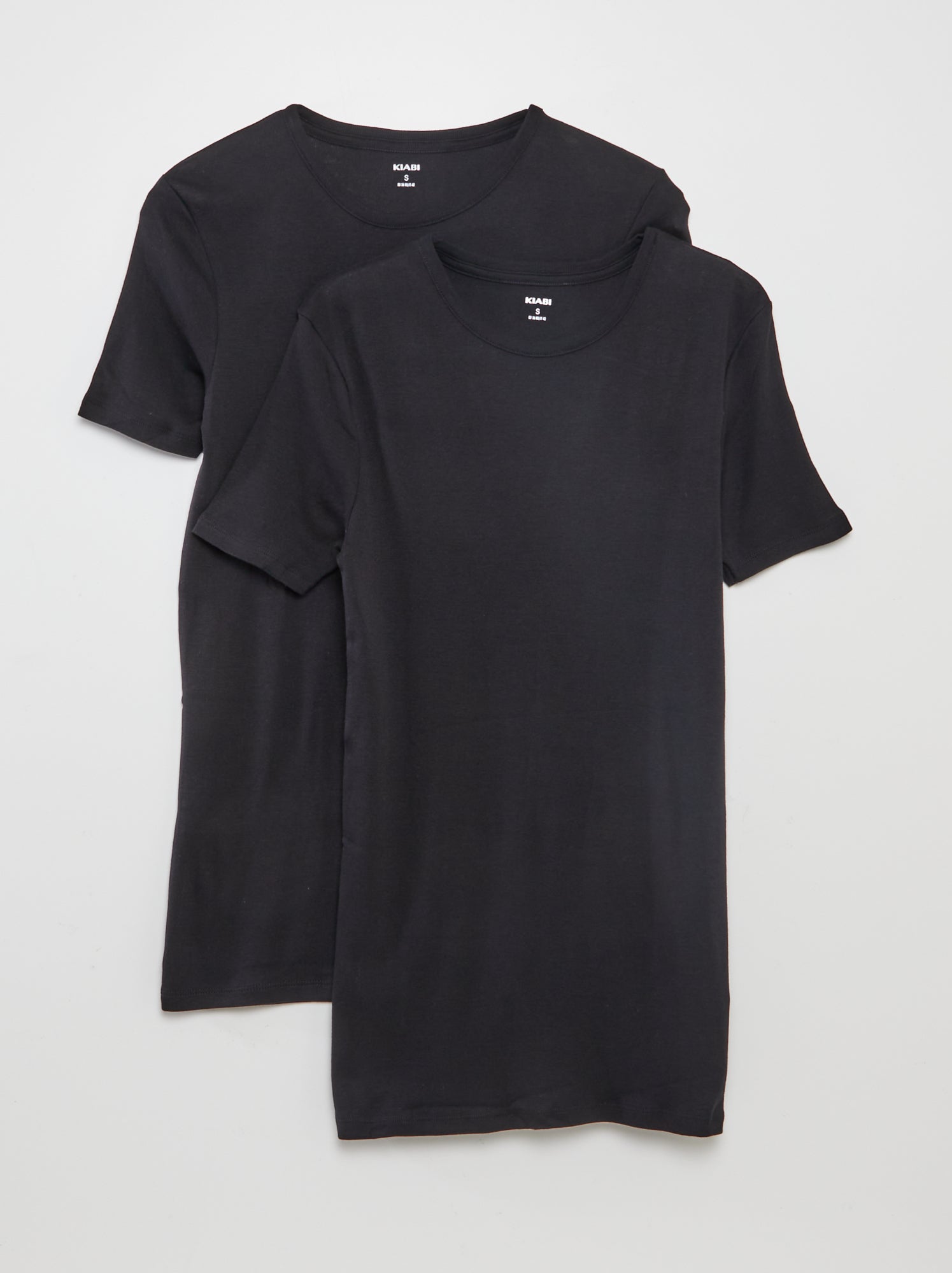 Lot de 2 tee-shirt basiques - Noir
