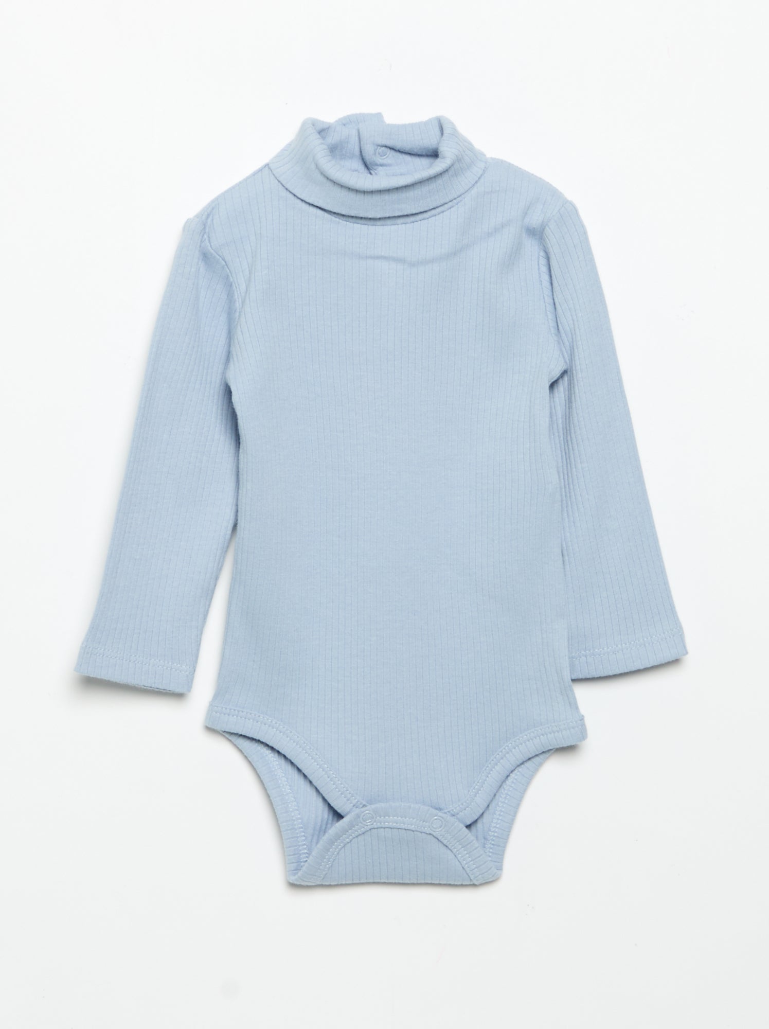 Lot de 3 bodies à col roulé - Bleu (GDD96_2)
