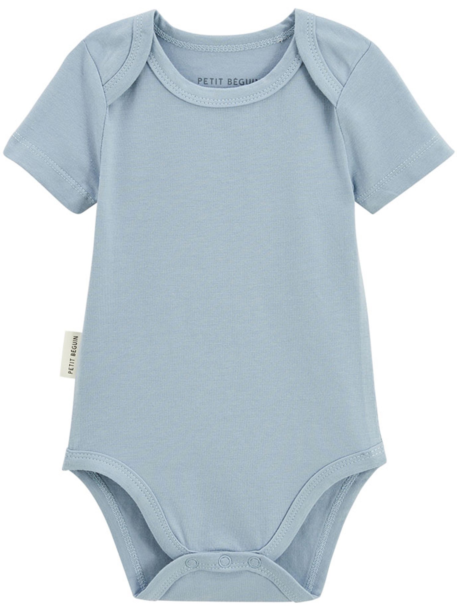 Lot de 3 bodies bébé manches courtes baroudeur - Bleu