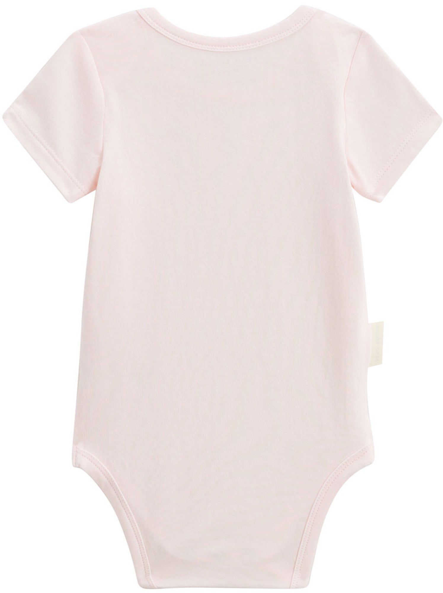 Lot de 3 bodies bébé manches courtes louison - Rose
