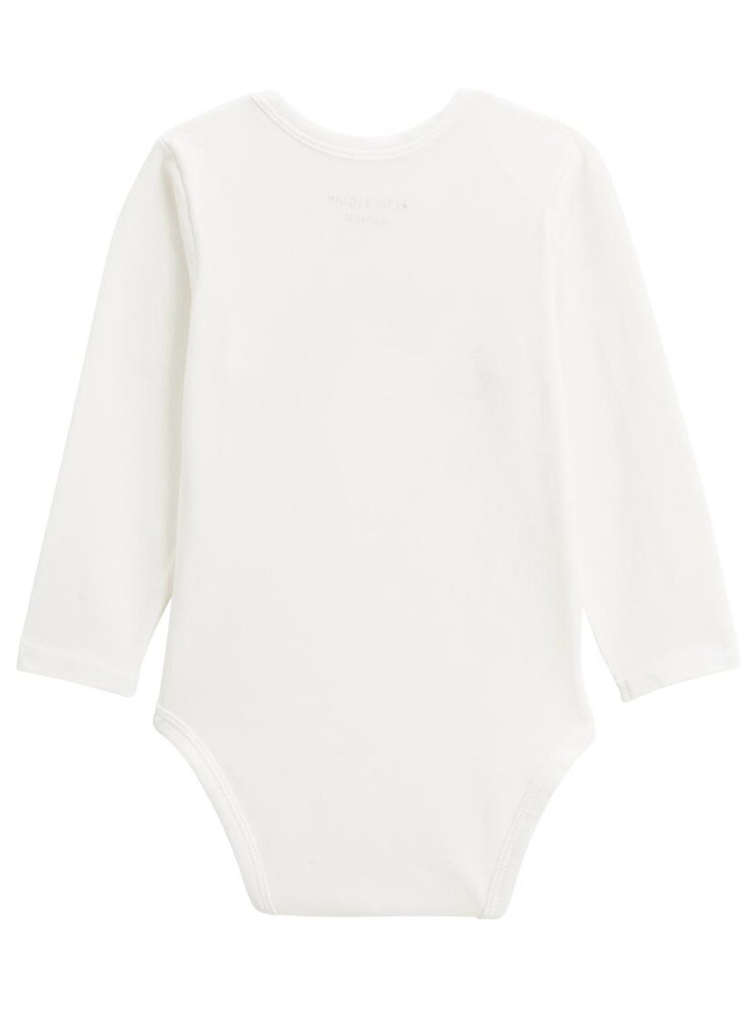Lot de 3 bodies bébé manches longues misty - Ecru