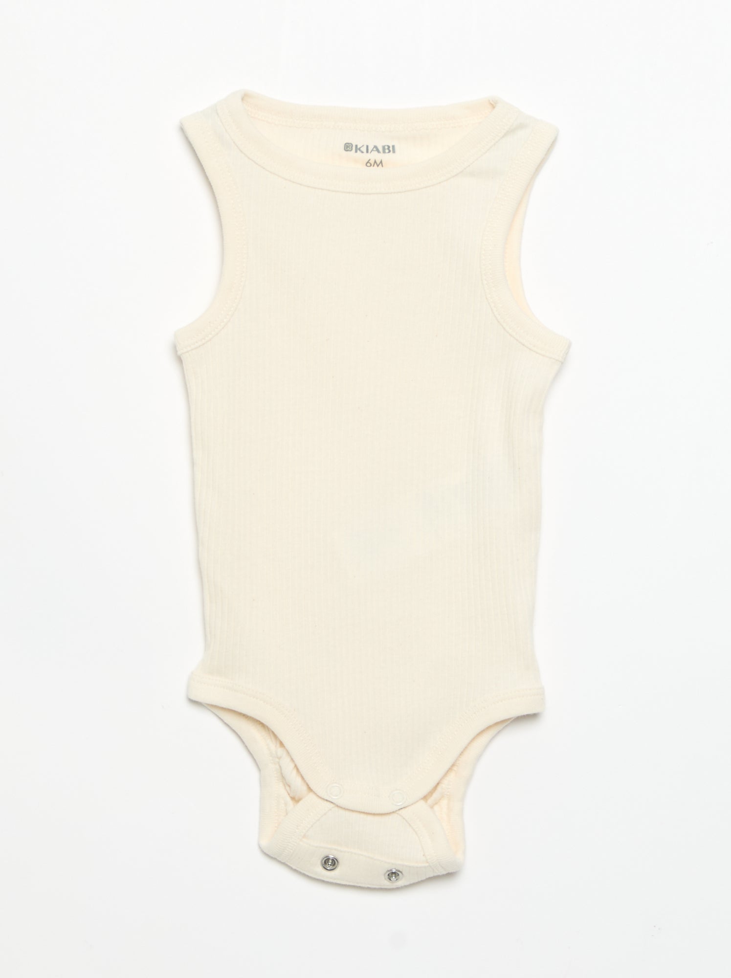 Lot de 3 bodies évolutifs à bretelles unis - Vert (CPW61_7)