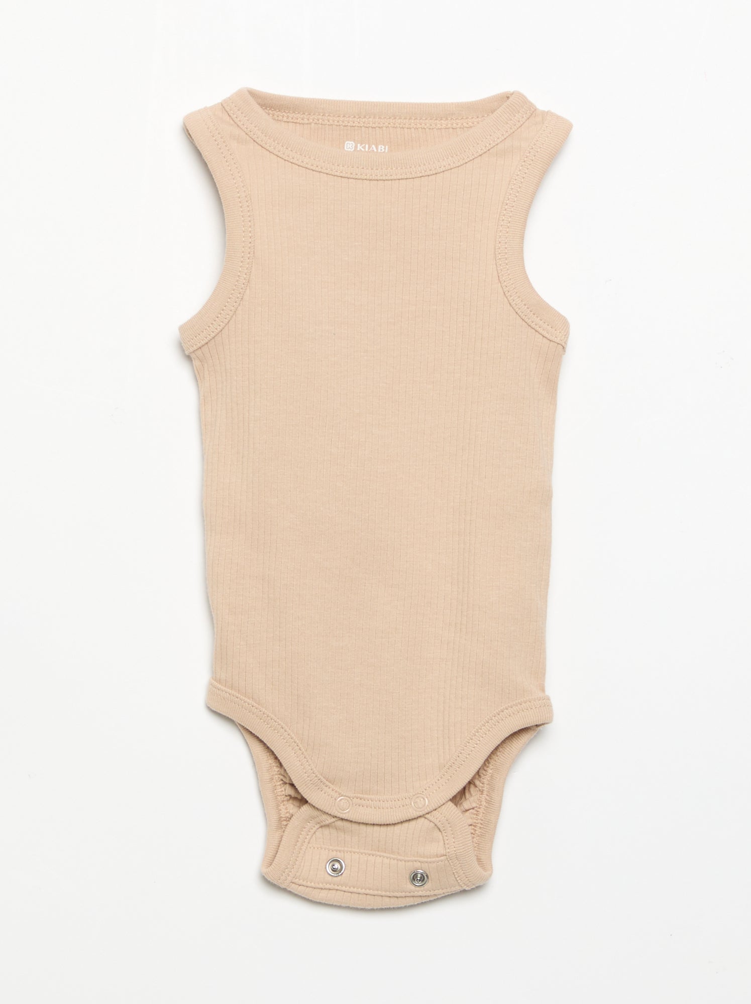 Lot de 3 bodies évolutifs à bretelles unis - Vert (CPW61_7)