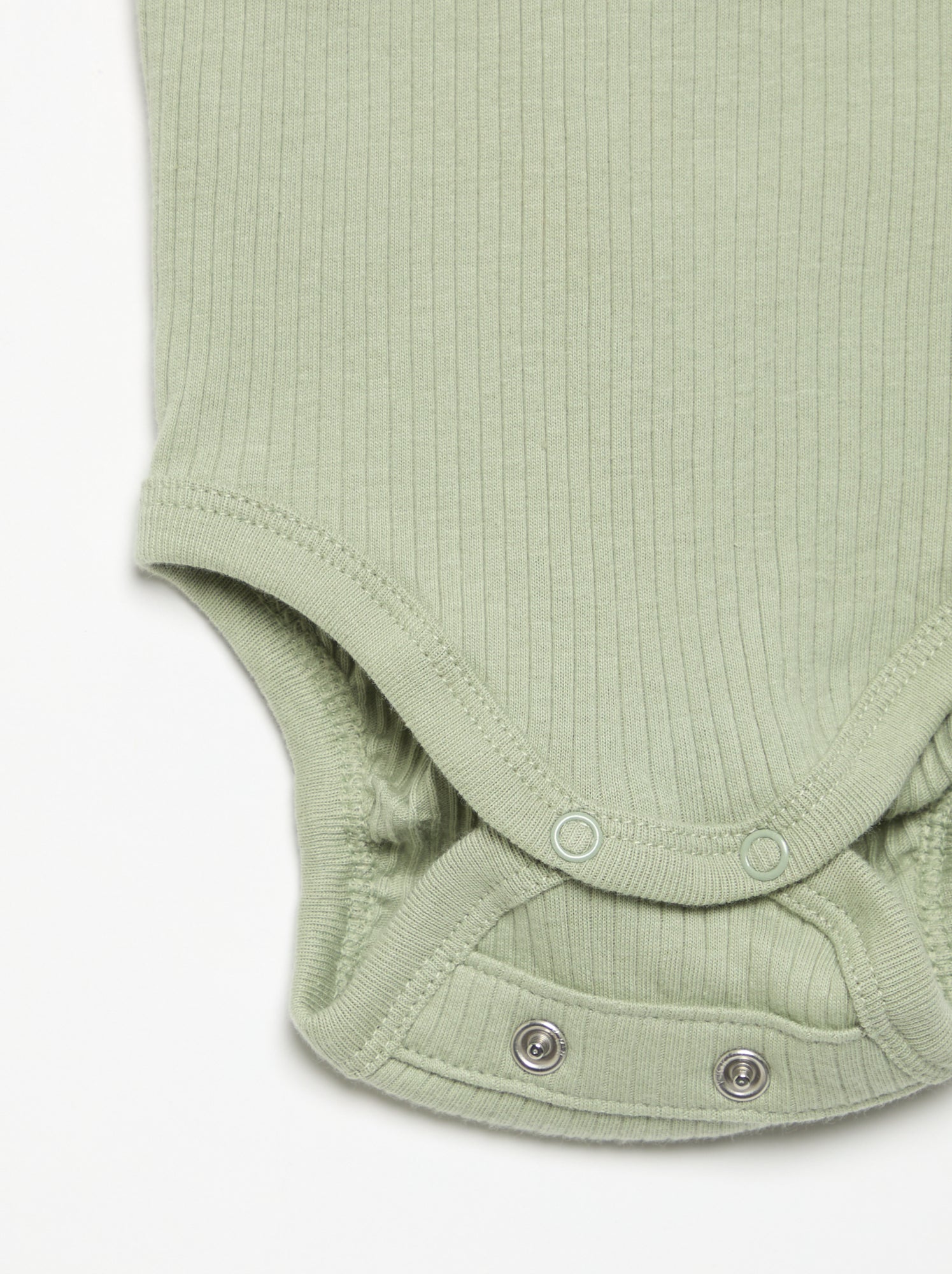 Lot de 3 bodies évolutifs à bretelles unis - Vert (CPW61_7)
