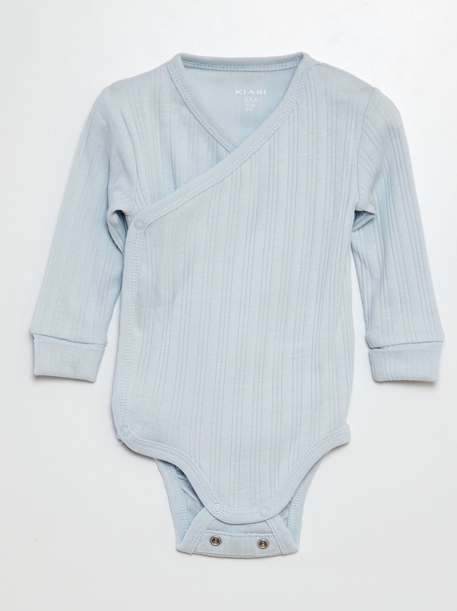 Lot de 3 bodies évolutifs - Bleu