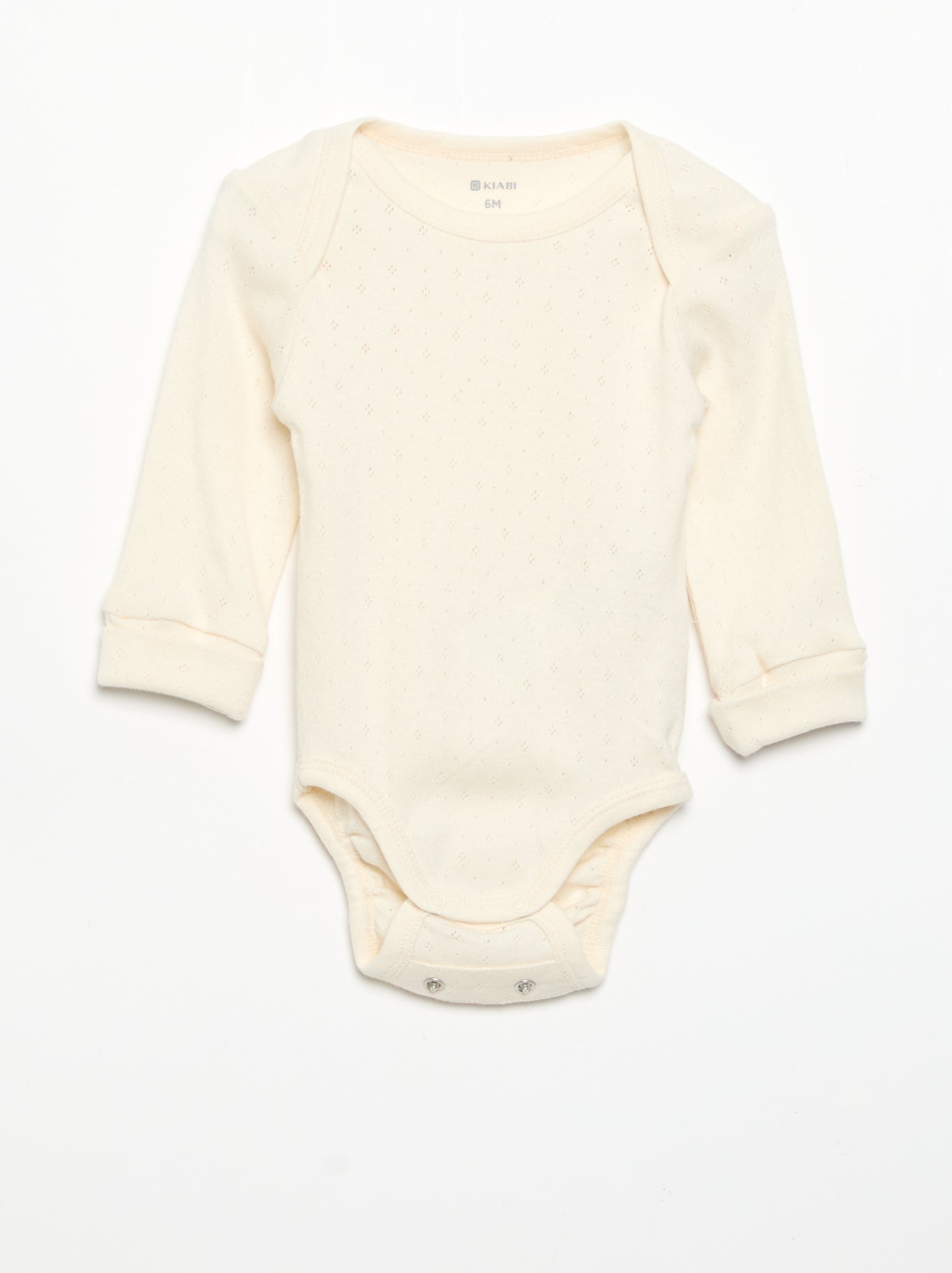 Lot de 3 bodies évolutifs col US et manches longues - Rose (DNI24_6)