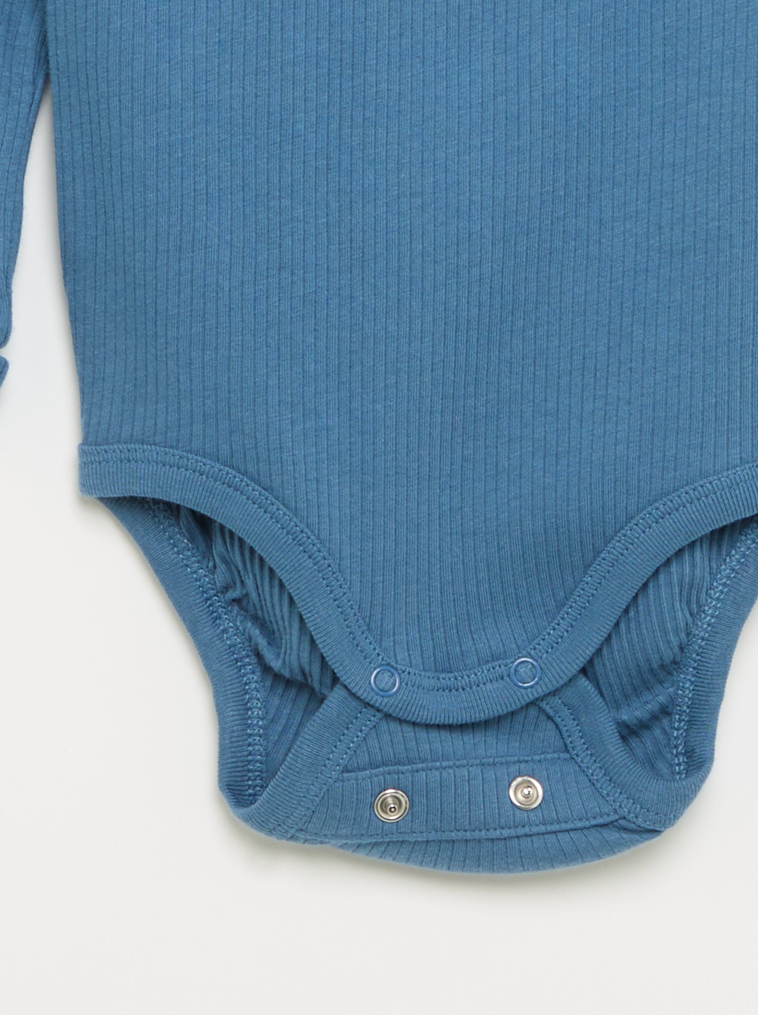 Lot de 3 bodies évolutifs - Kiabi - Bleu
