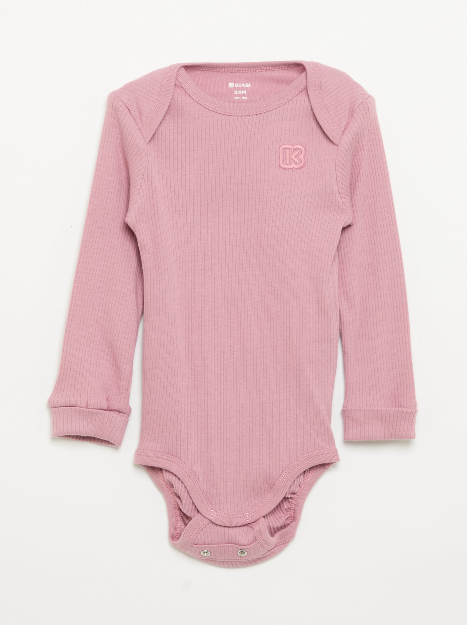Lot de 3 bodies évolutifs - Kiabi - Rose