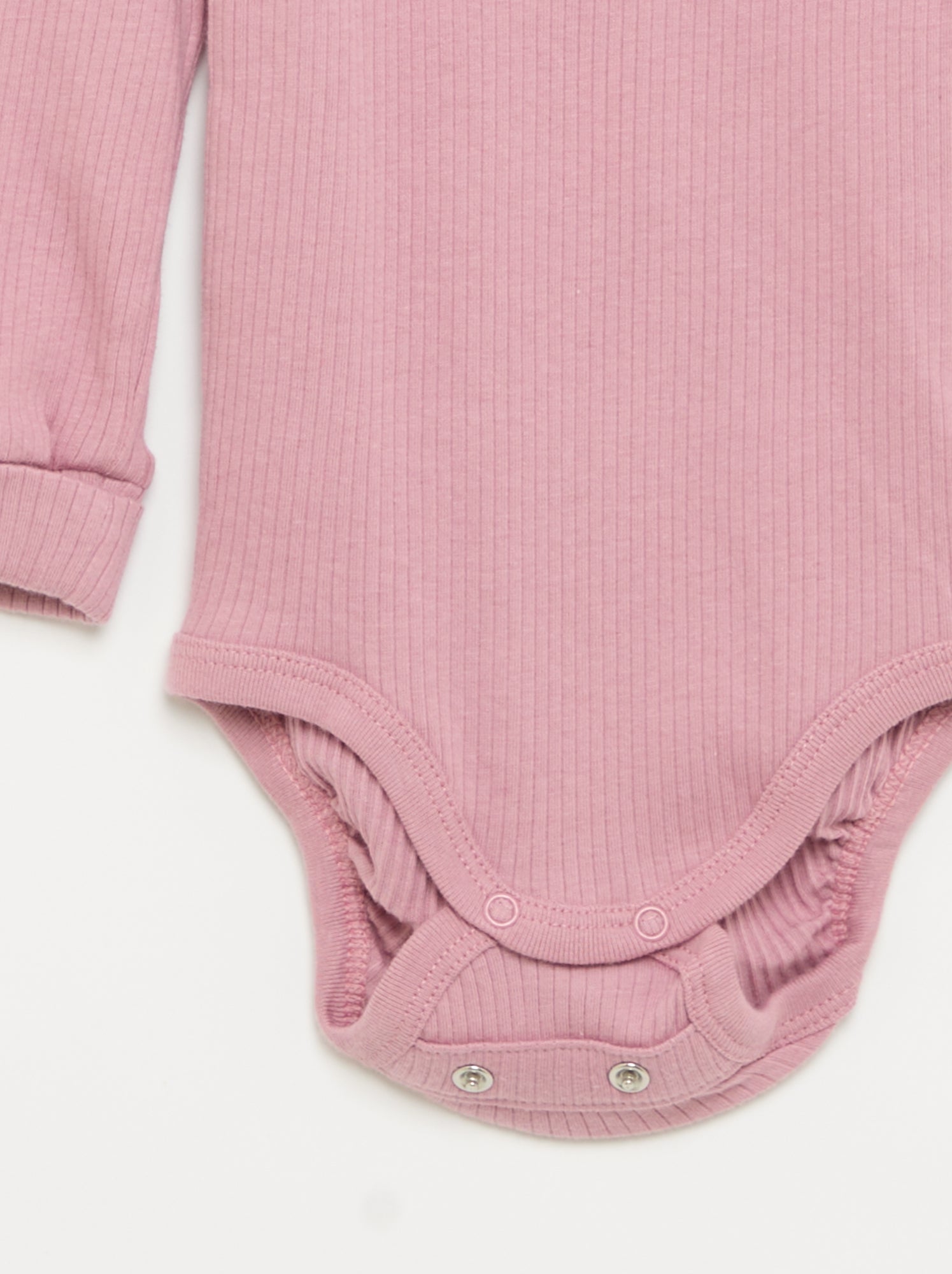 Lot de 3 bodies évolutifs - Kiabi - Rose