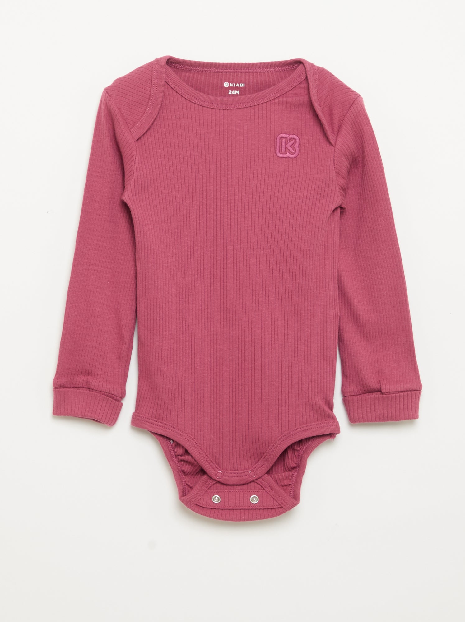 Lot de 3 bodies évolutifs - Kiabi - Rose