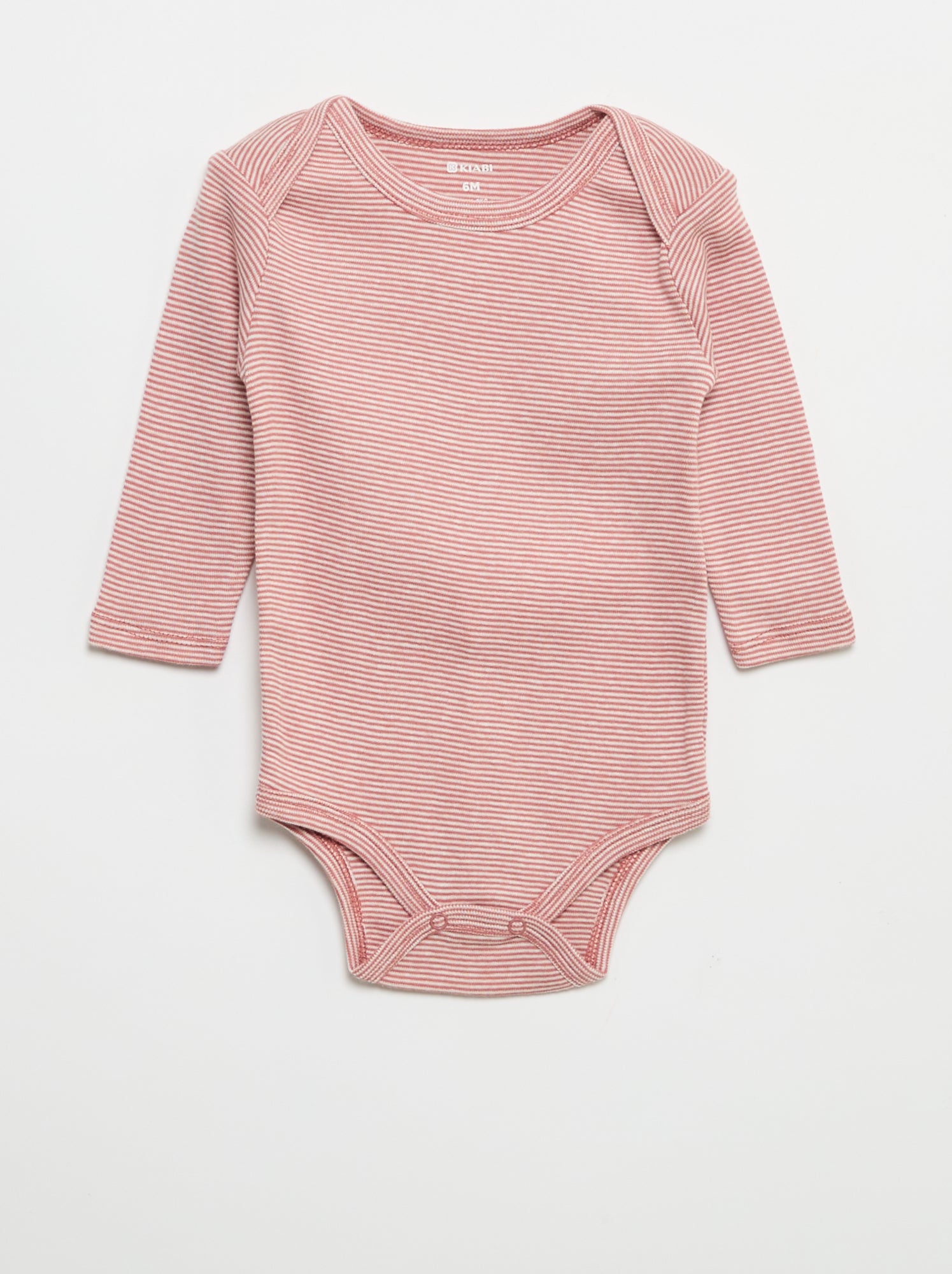 Lot de 3 bodies manches longues - Rose