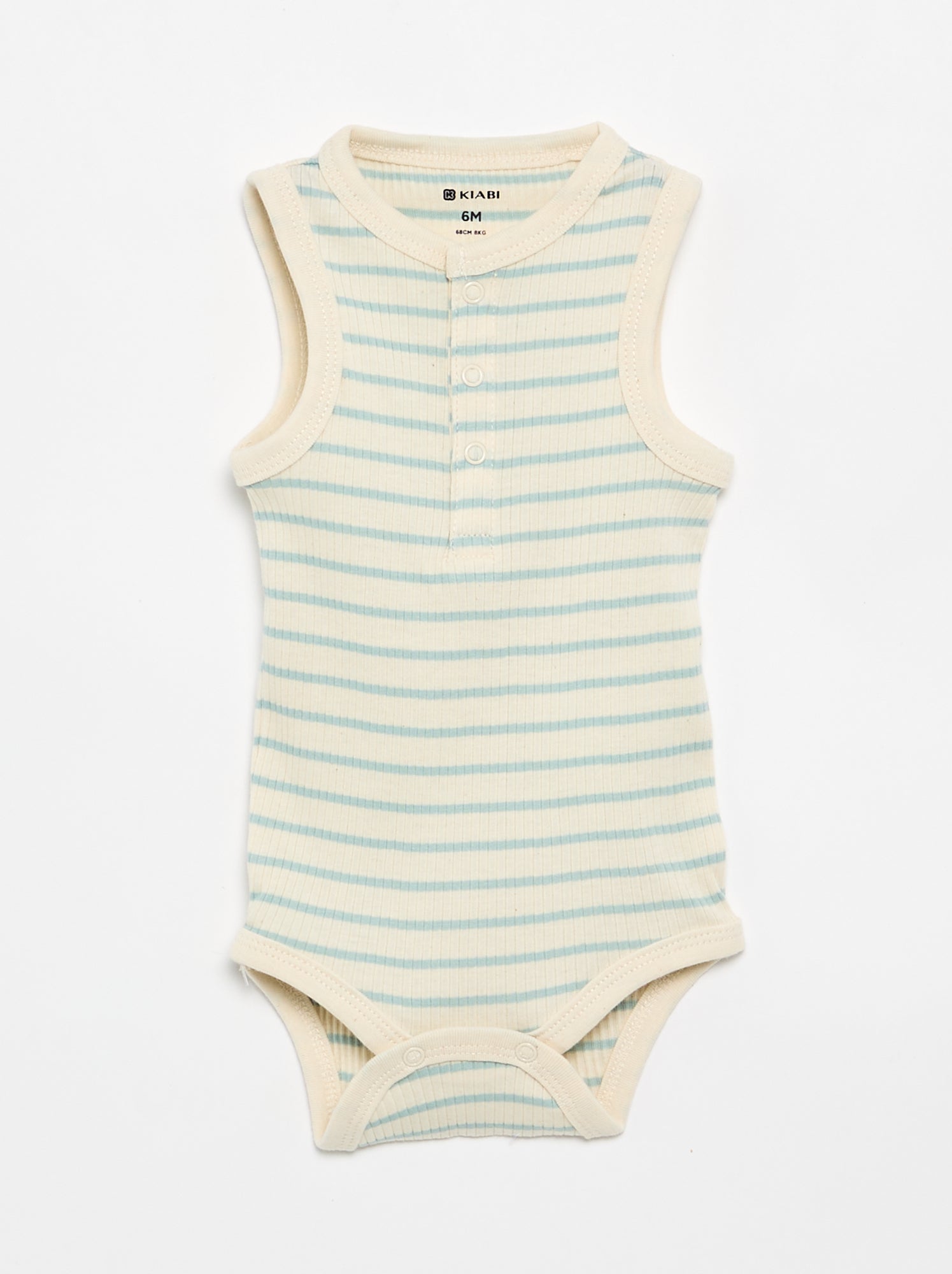 Lot de 3 bodies sans manches - Blanc
