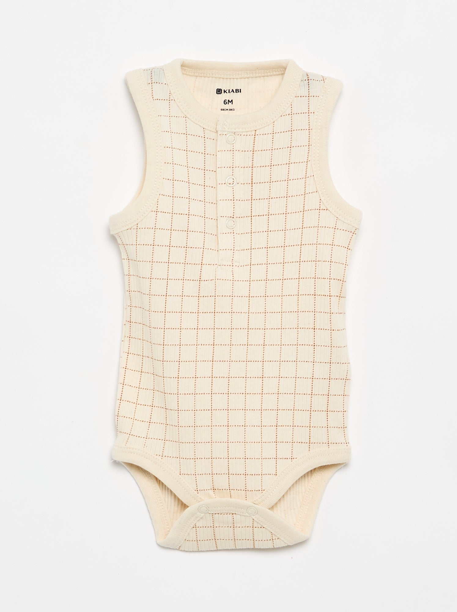 Lot de 3 bodies sans manches - Blanc