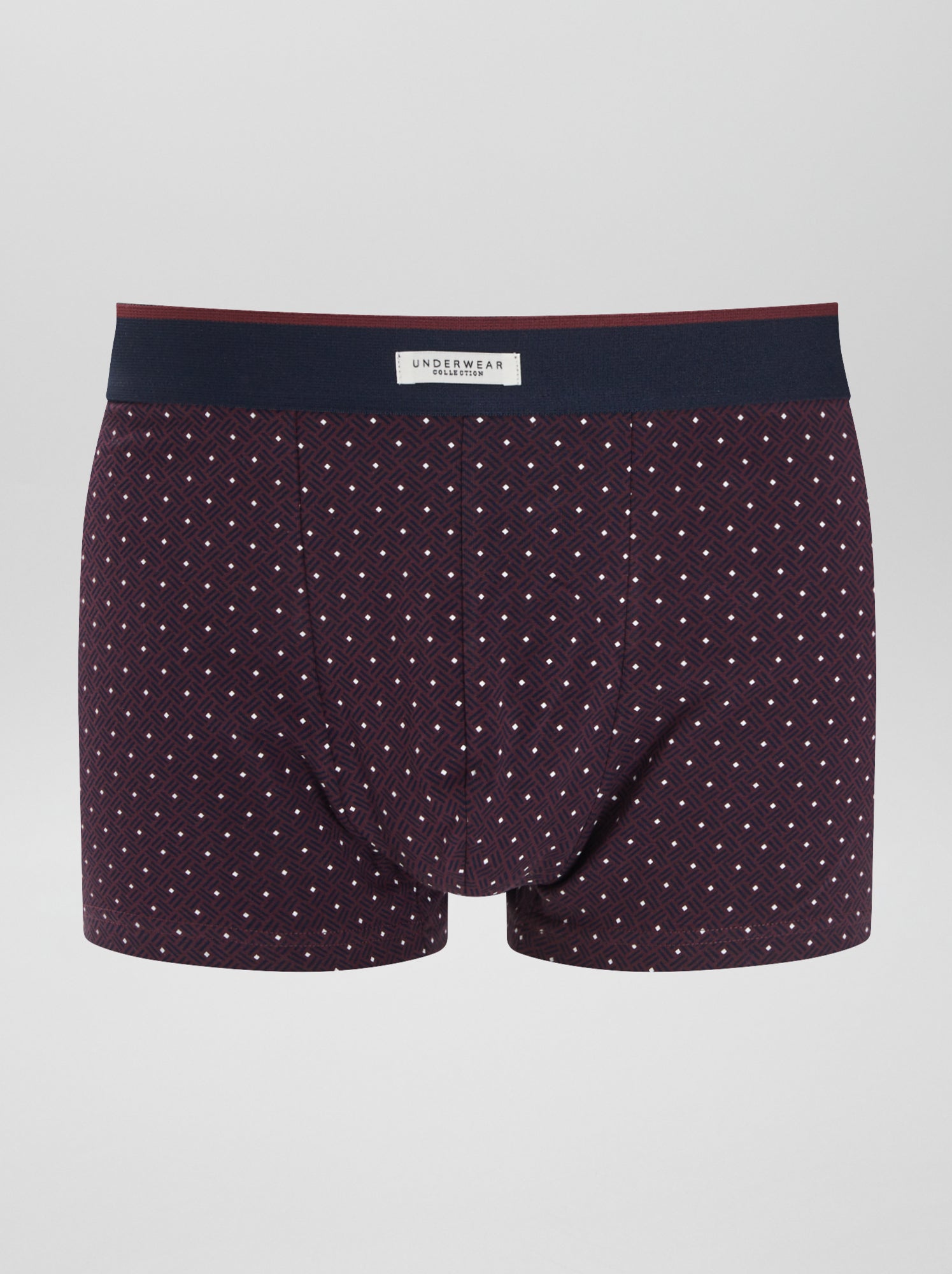 Lot de 3 boxers - Bordeaux