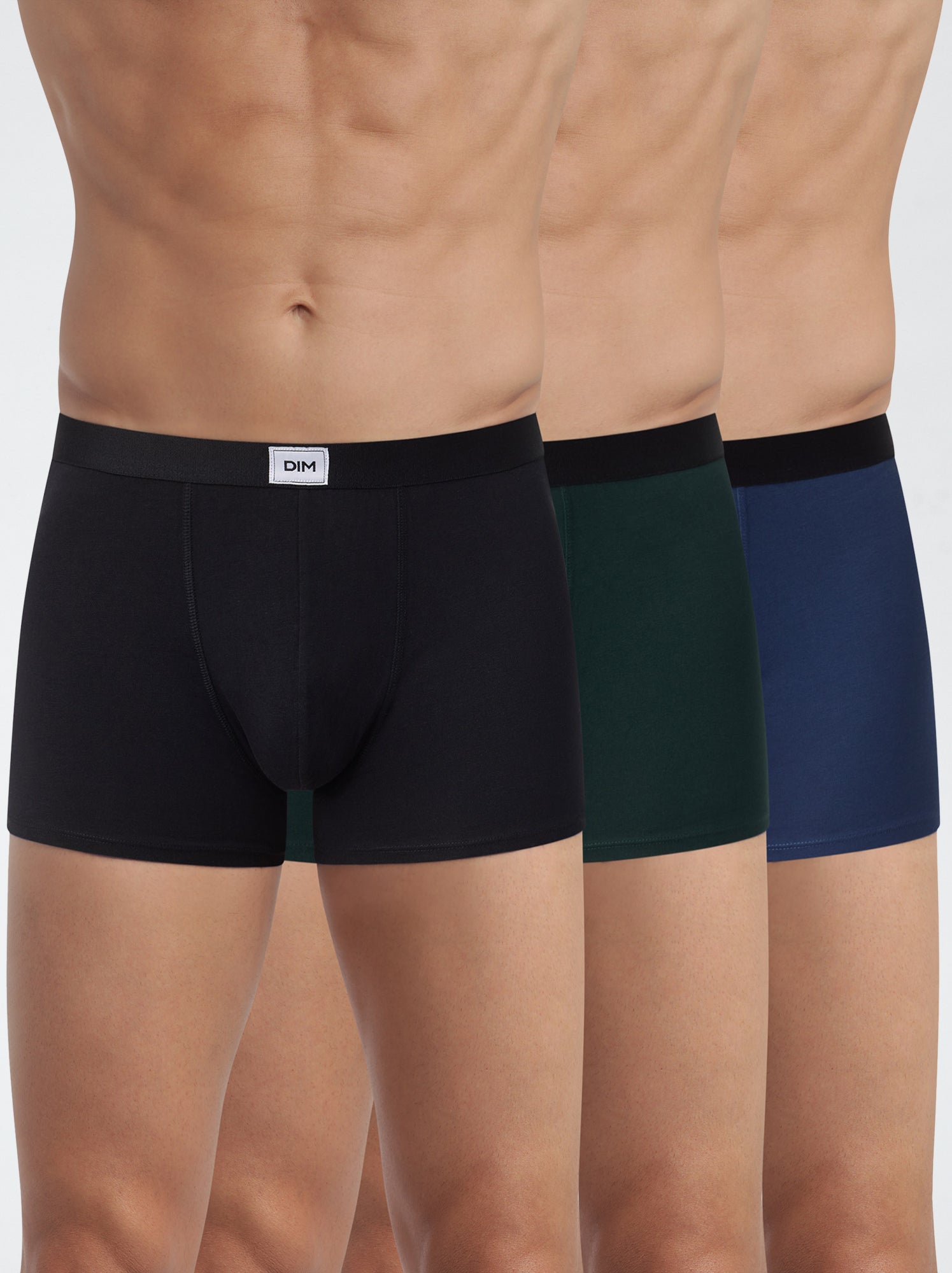 Lot de 3 boxers 'Dim' - Bleu