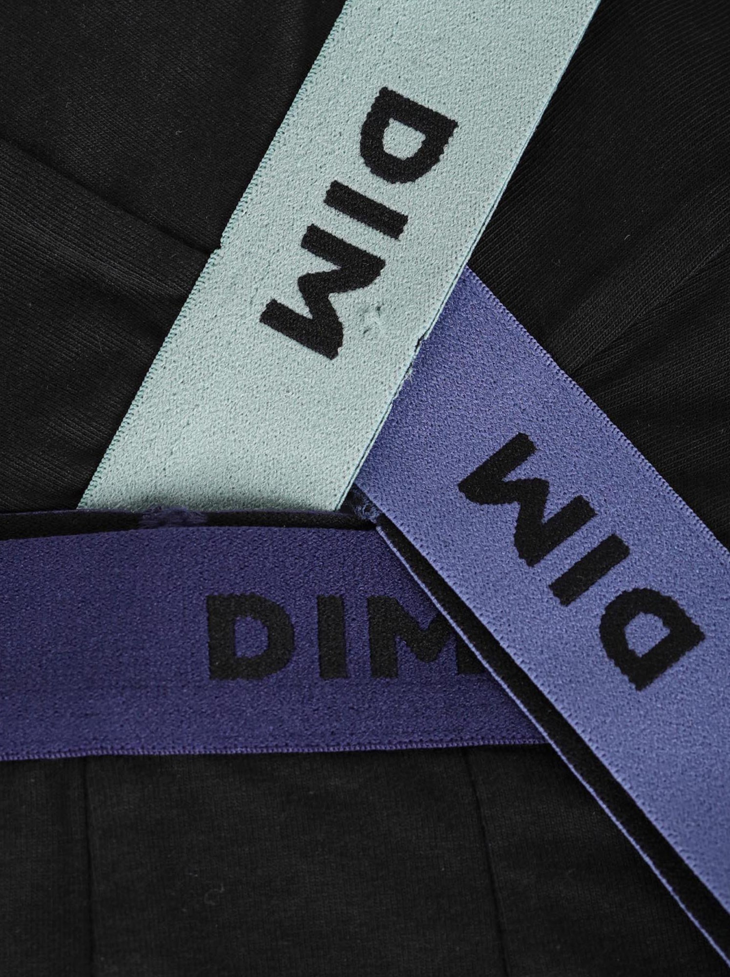 Lot de 3 boxers 'Dim' unis - Noir