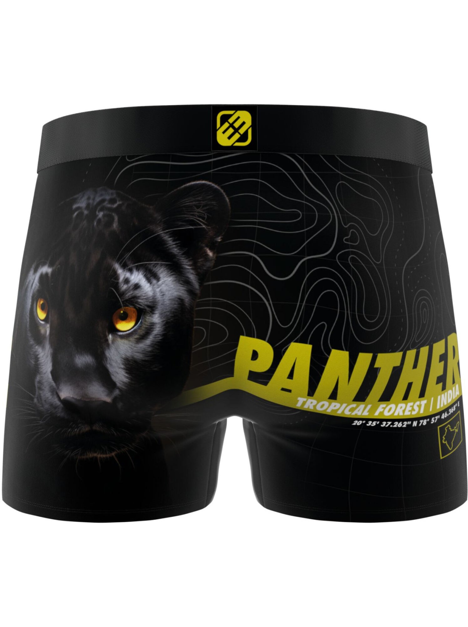 Lot de 3 boxers enfant wild life freegun - Noir