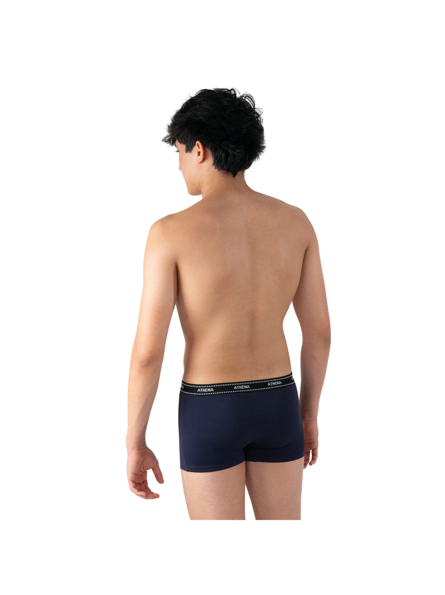 Lot de 3 boxers garçon my petit prix athena - Bleu Vert