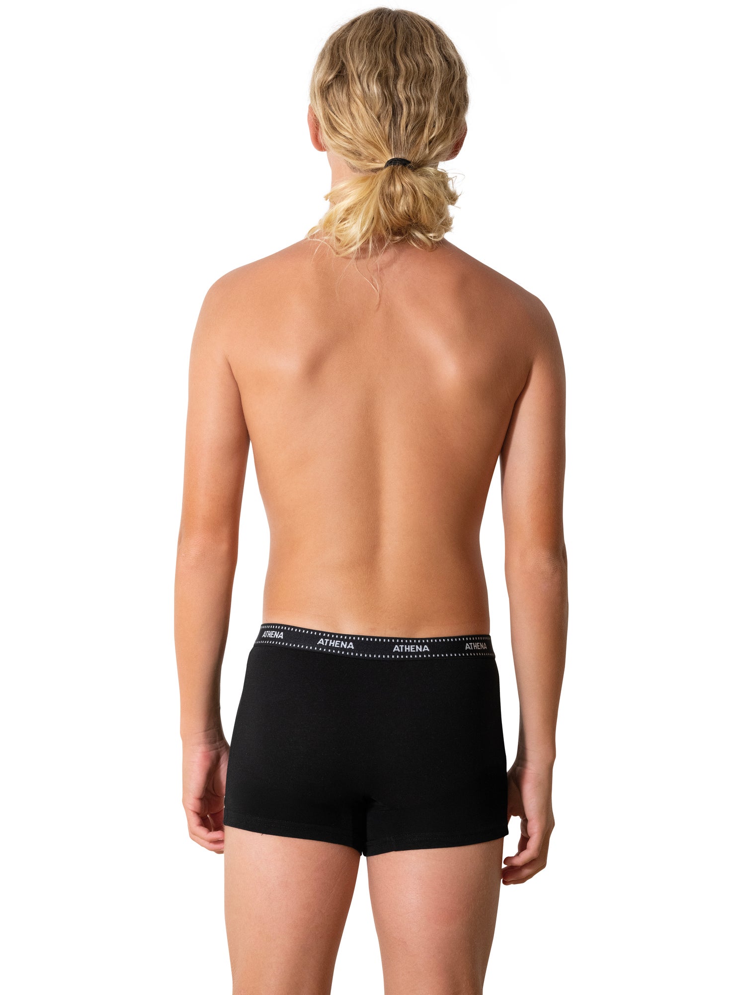 Lot de 3 boxers garçon my petit prix athena - Noir Rouge