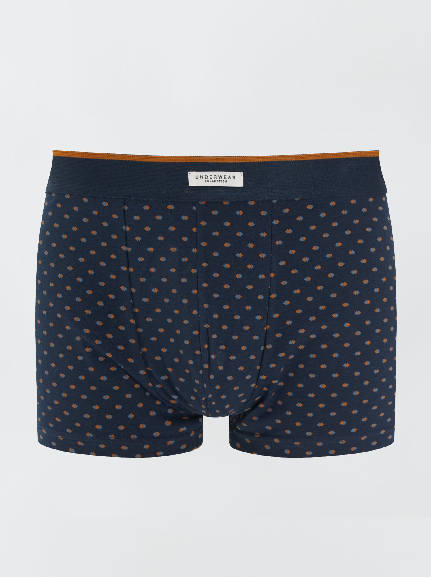 Lot de 3 boxers - Moutarde/Marine