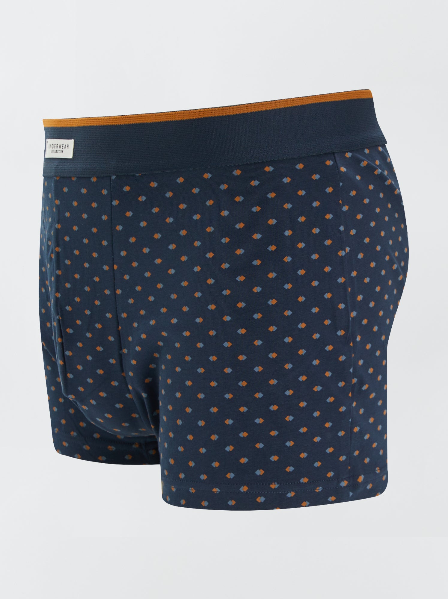 Lot de 3 boxers - Moutarde/Marine
