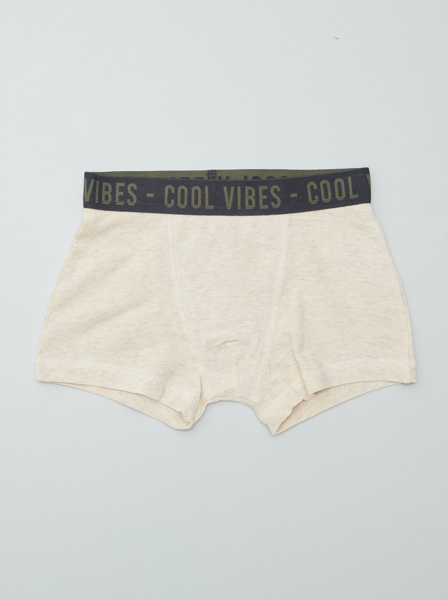 Lot de 3 boxers stretch - MARRON (AZI96_7)